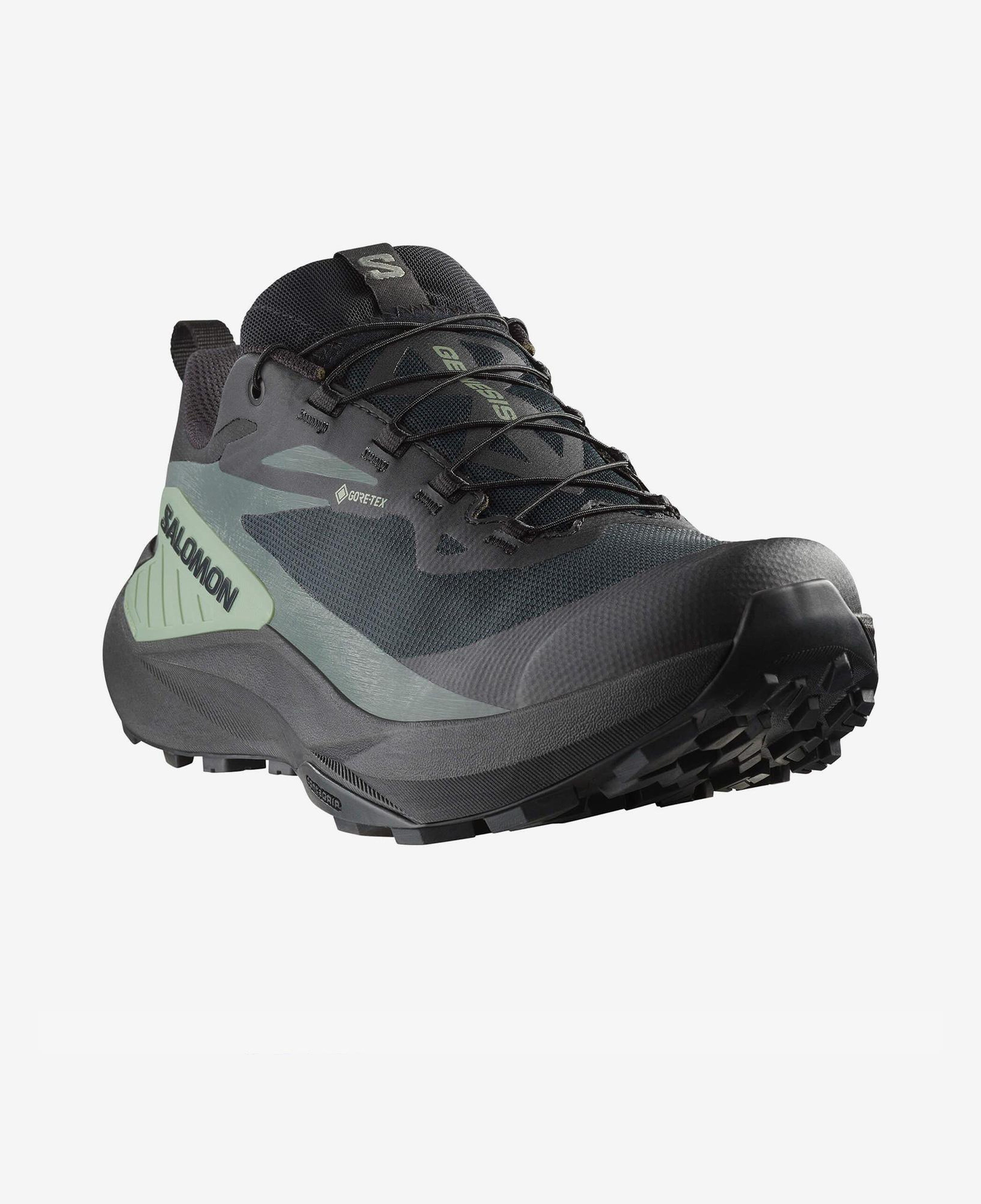 Salomon Genesis Gore-Tex Erkek Siyah Koşu Ayakkabısı