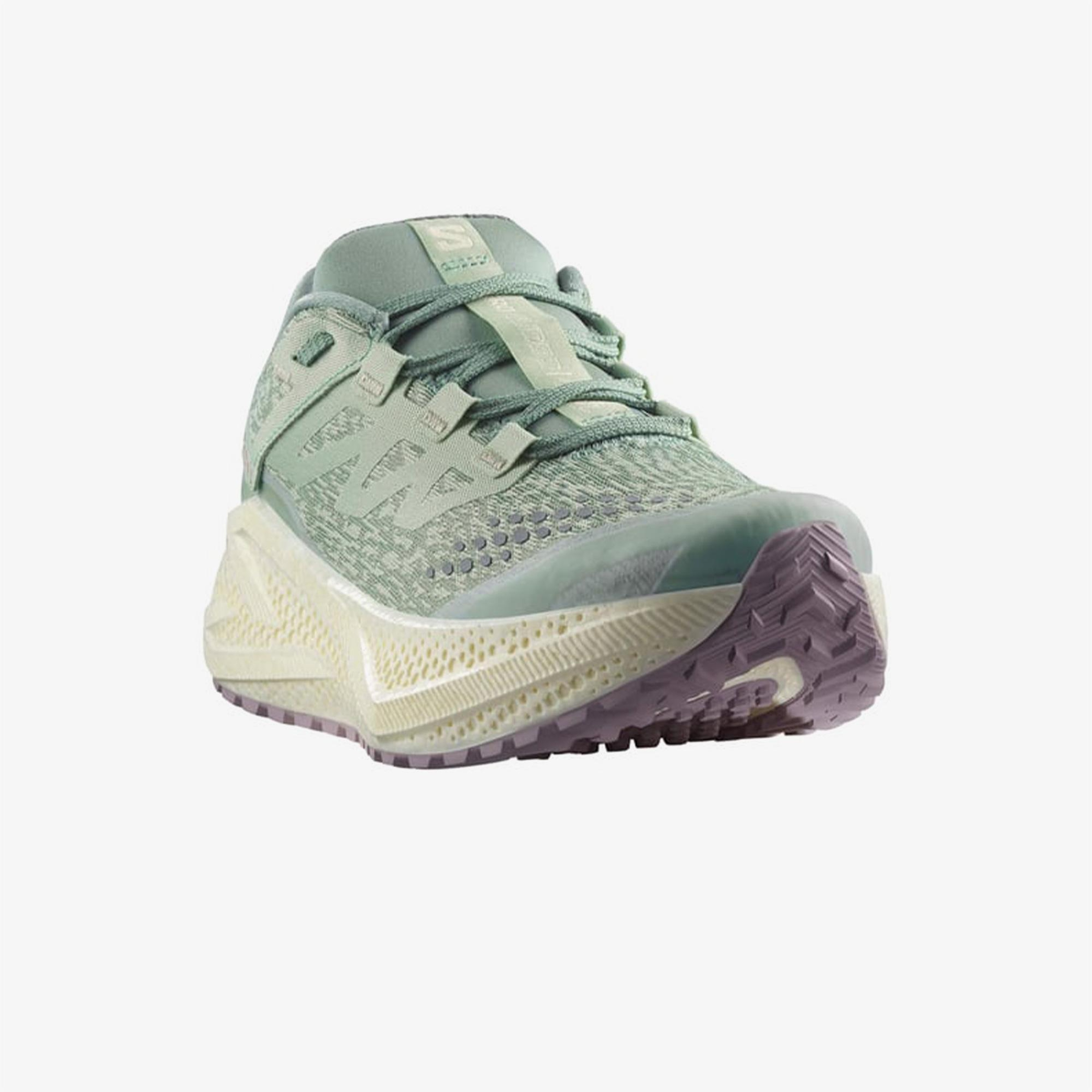 Salomon Aero Glide Grvl 3 Kadın Yeşil Koşu Ayakkabısı
