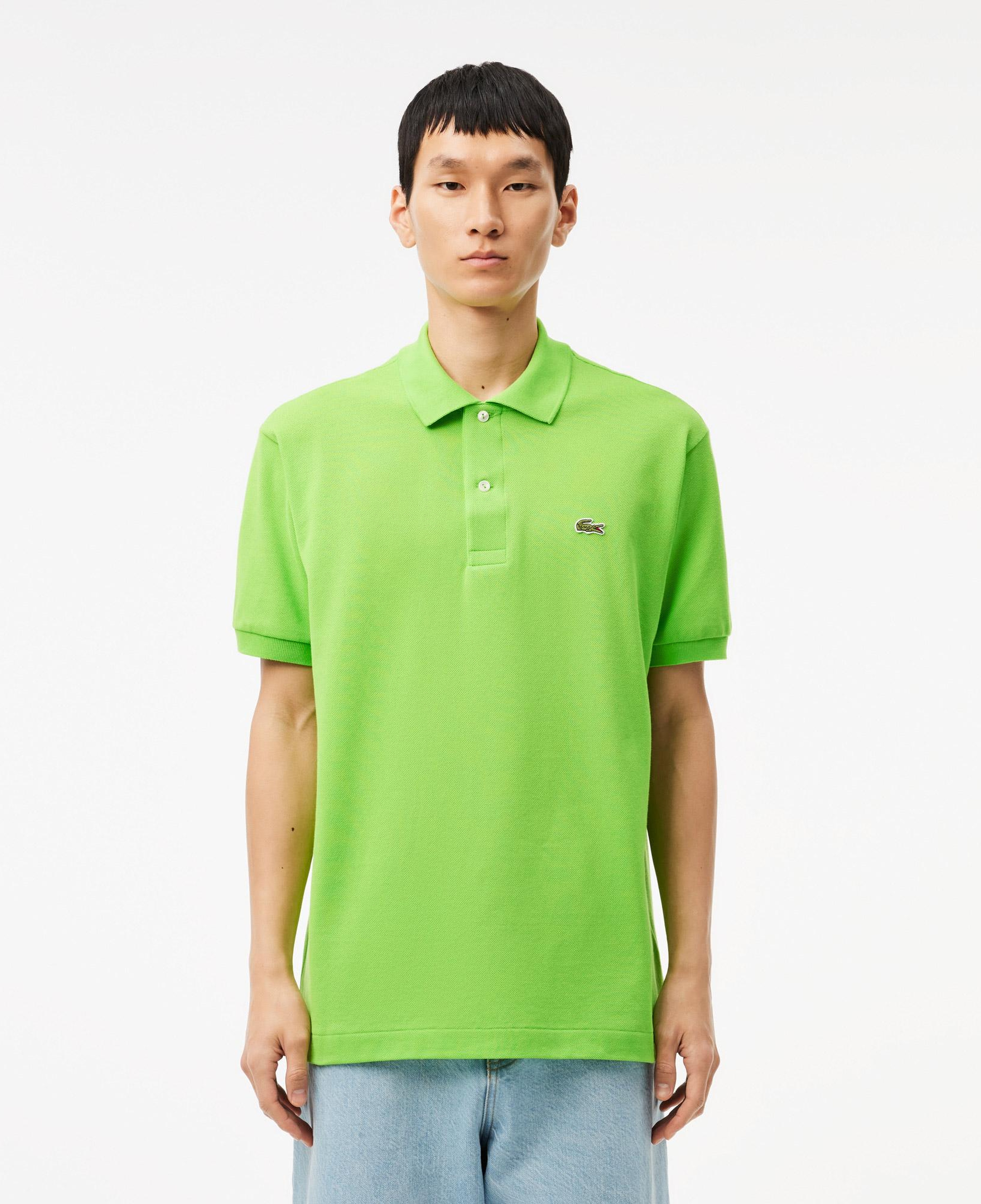 L.12.12 Erkek Classic Fit Yeşil Polo