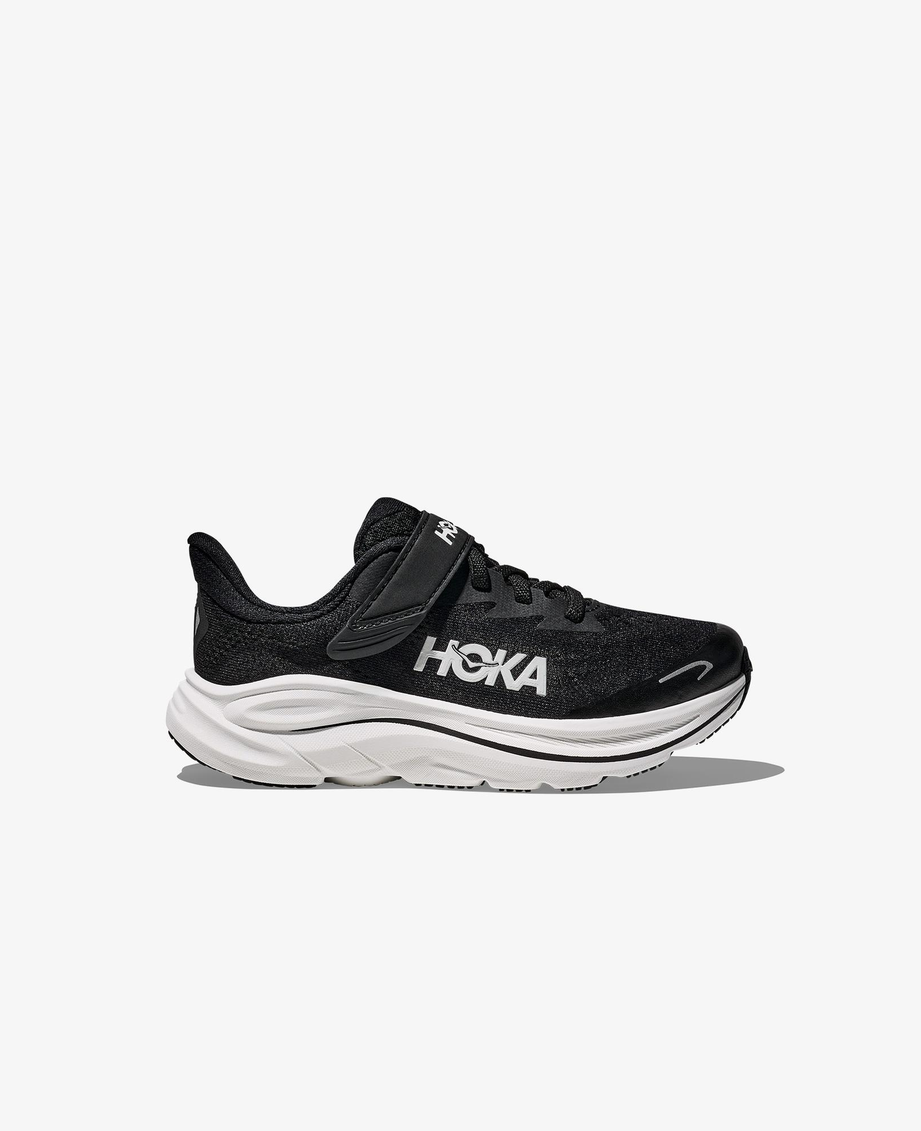 Hoka Clifton 10 Çocuk Siyah Koşu Ayakkabısı
