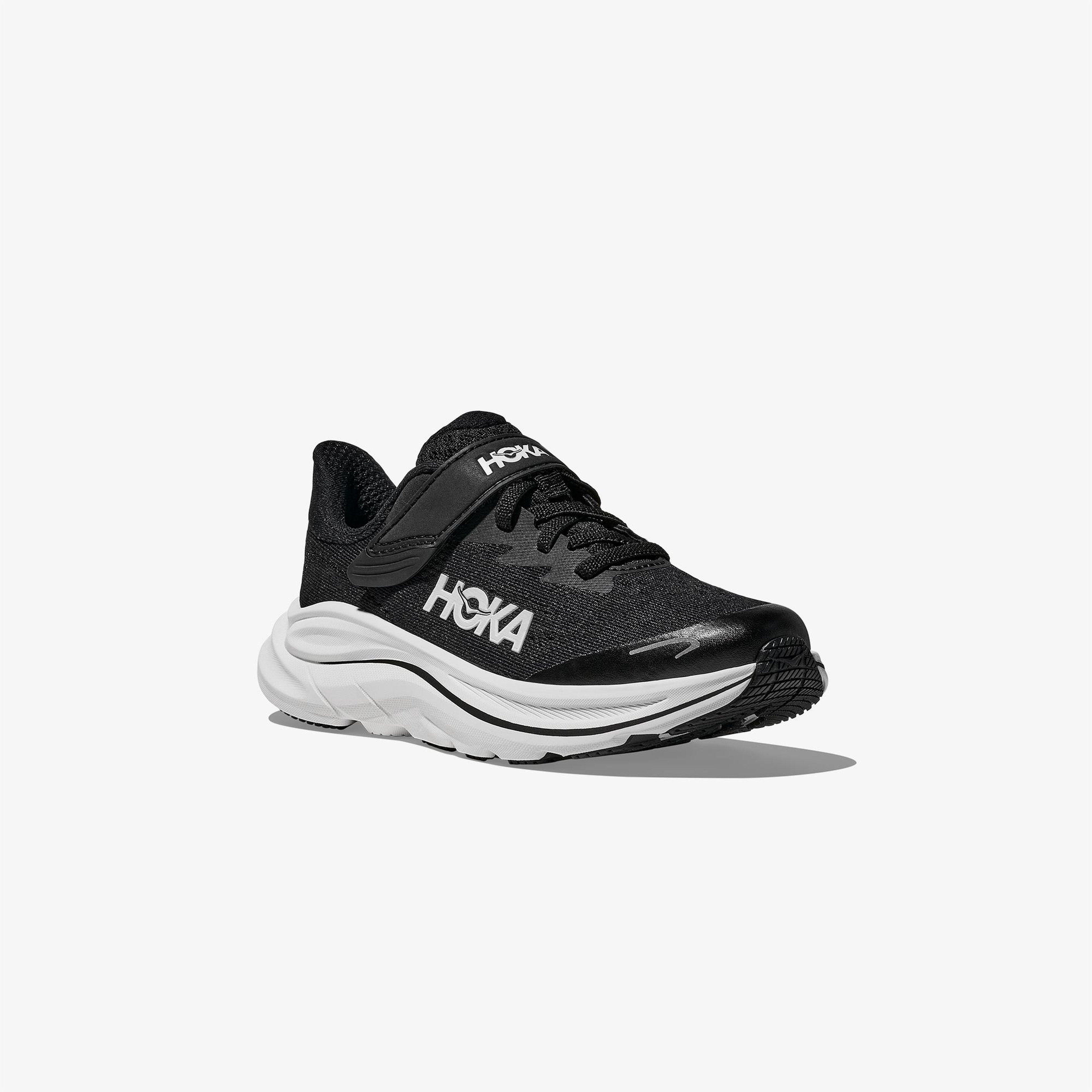 Hoka Clifton 10 Çocuk Siyah Koşu Ayakkabısı