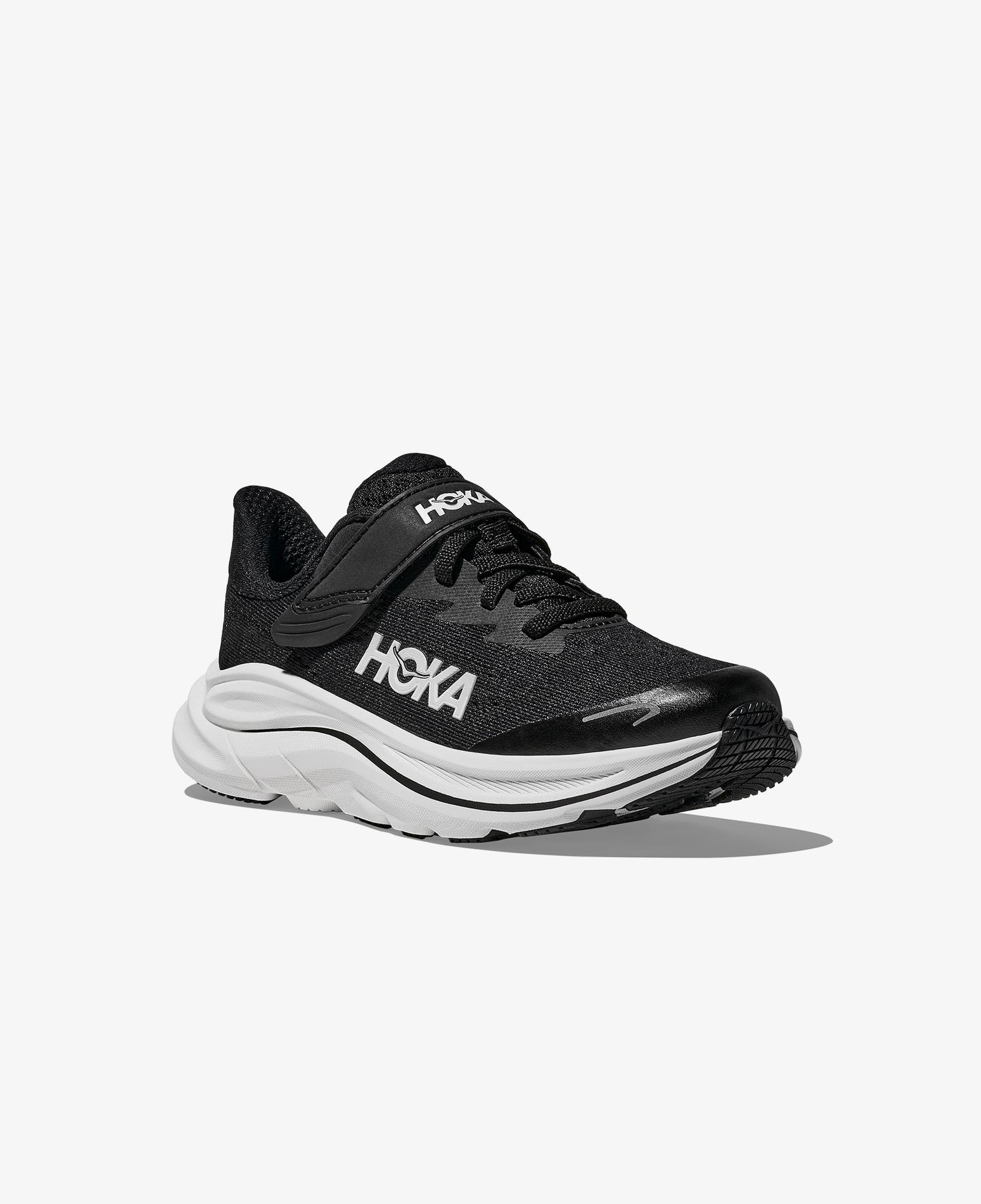 Hoka Clifton 10 Çocuk Siyah Koşu Ayakkabısı