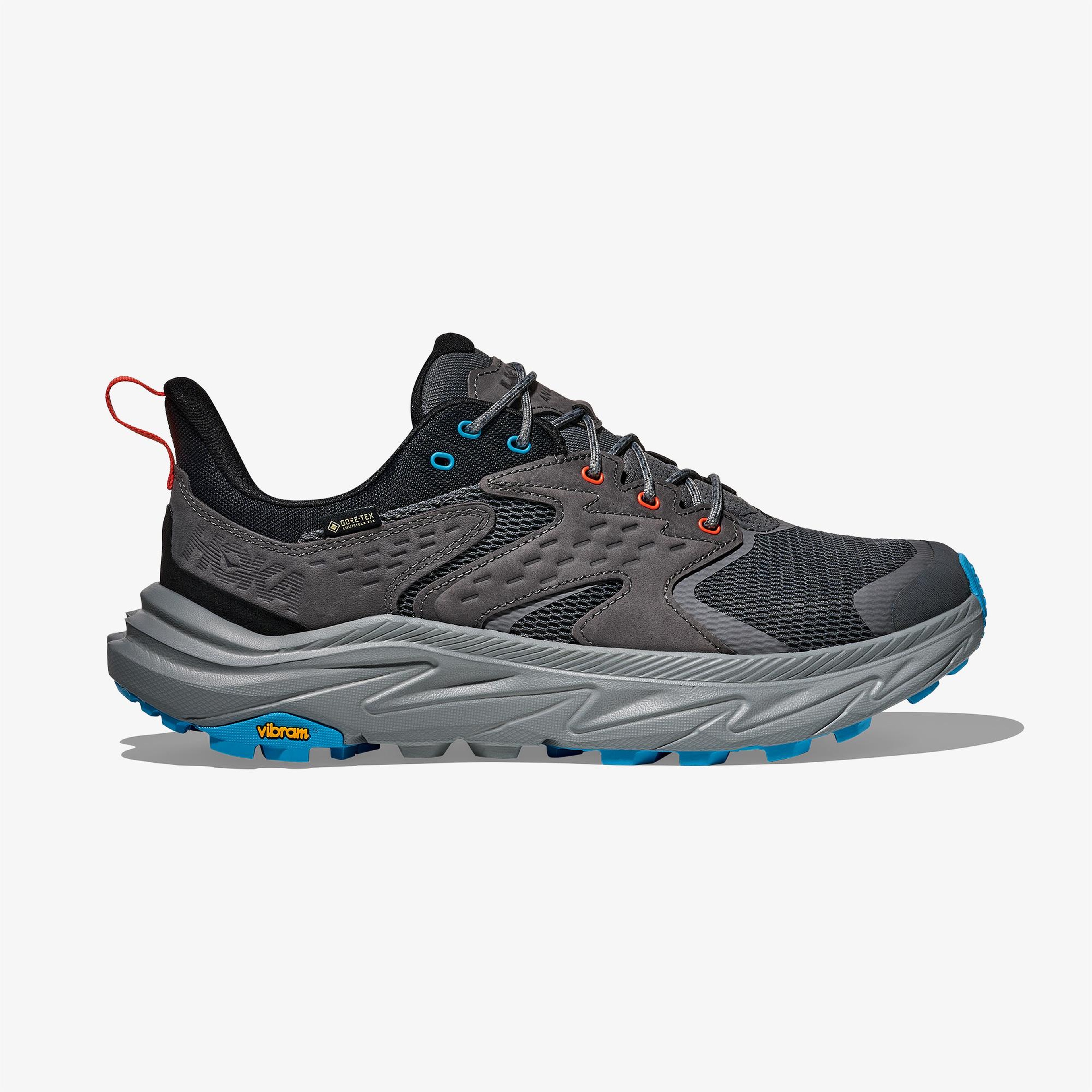 Hoka Anacapa 2 Low Gore-Tex Erkek Gri Koşu Ayakkabısı