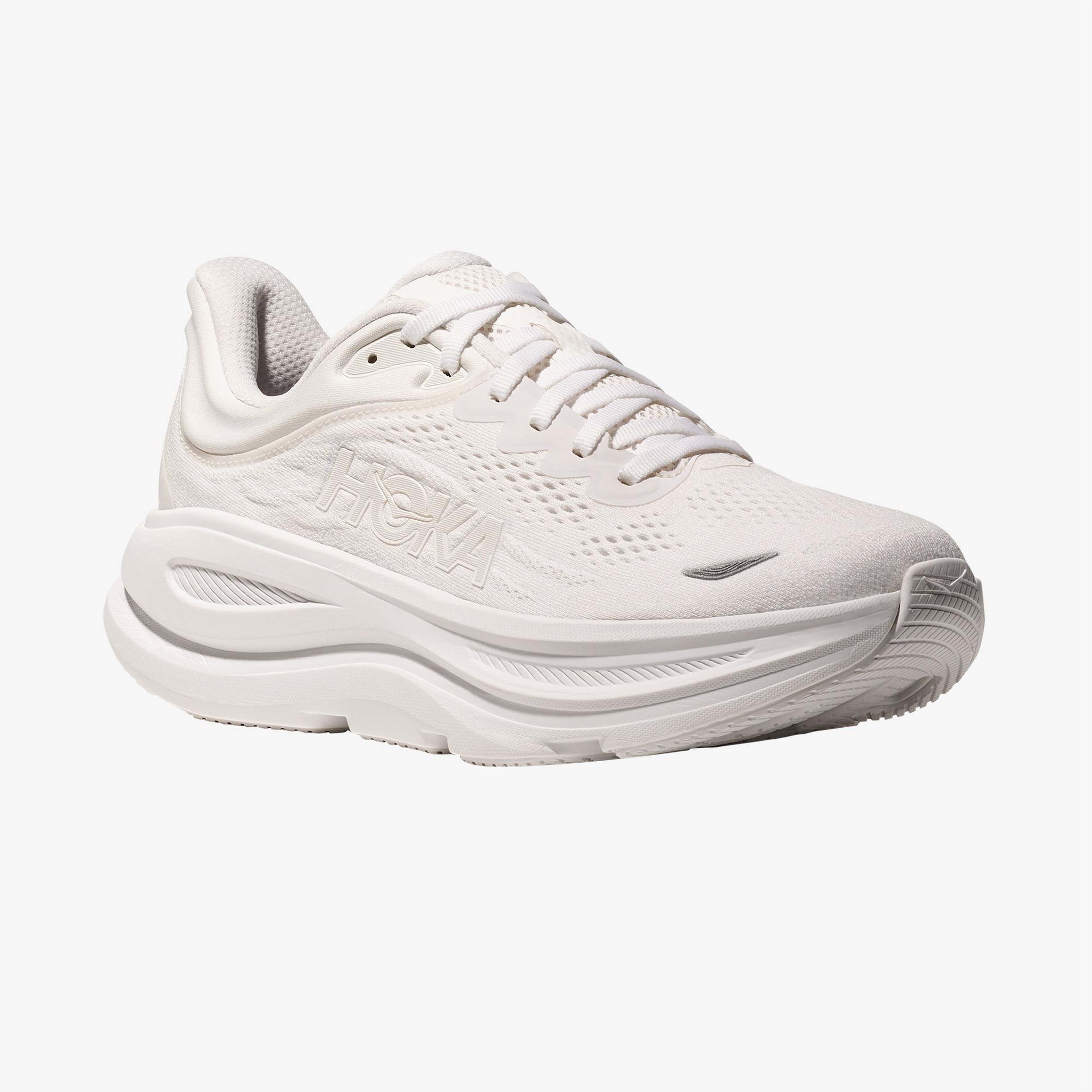 Hoka One Bondi 9 Erkek Beyaz Koşu Ayakkabısı