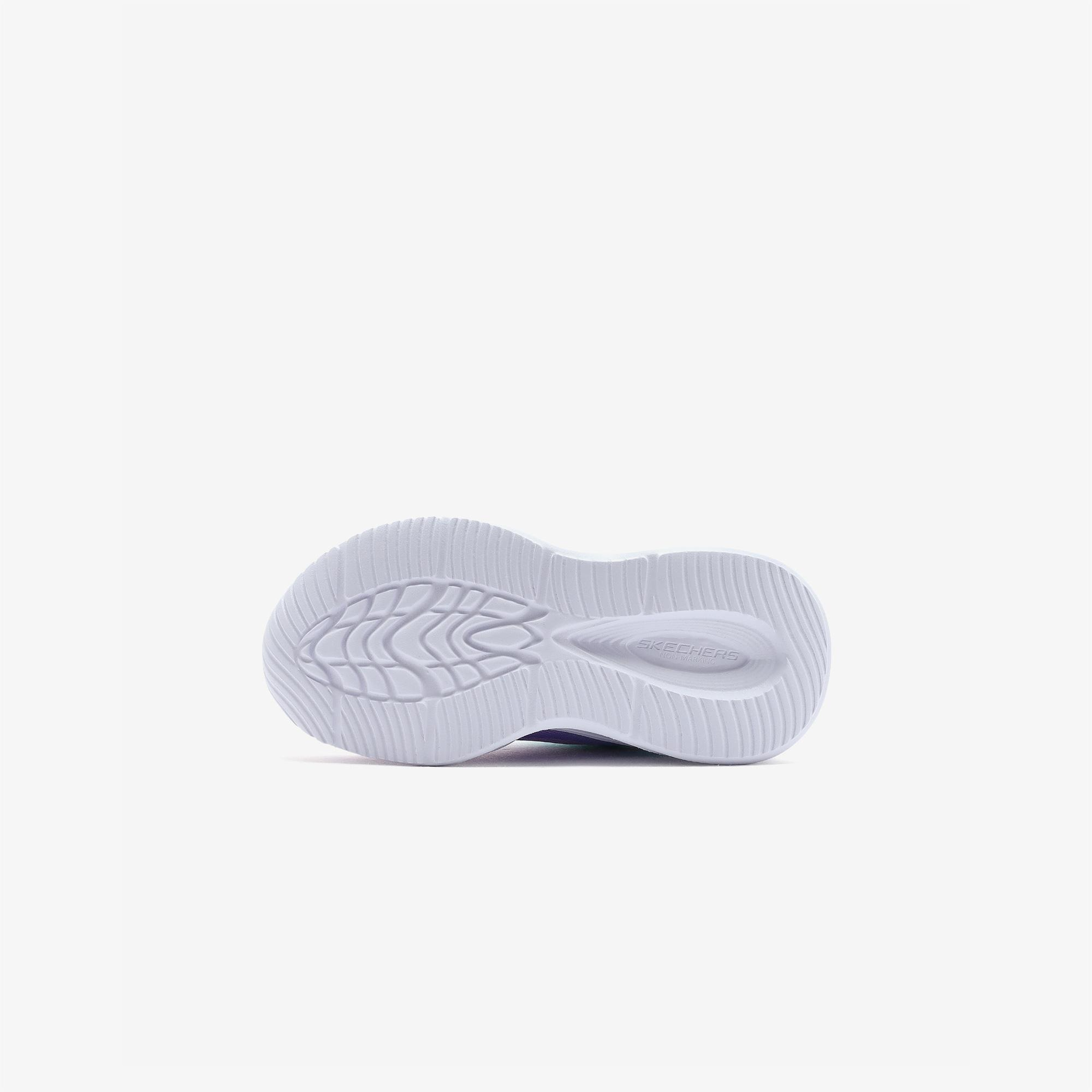 Skechers Sola Glow Ombre Deluxe Çocuk Mor Işıklı Spor Ayakkabı