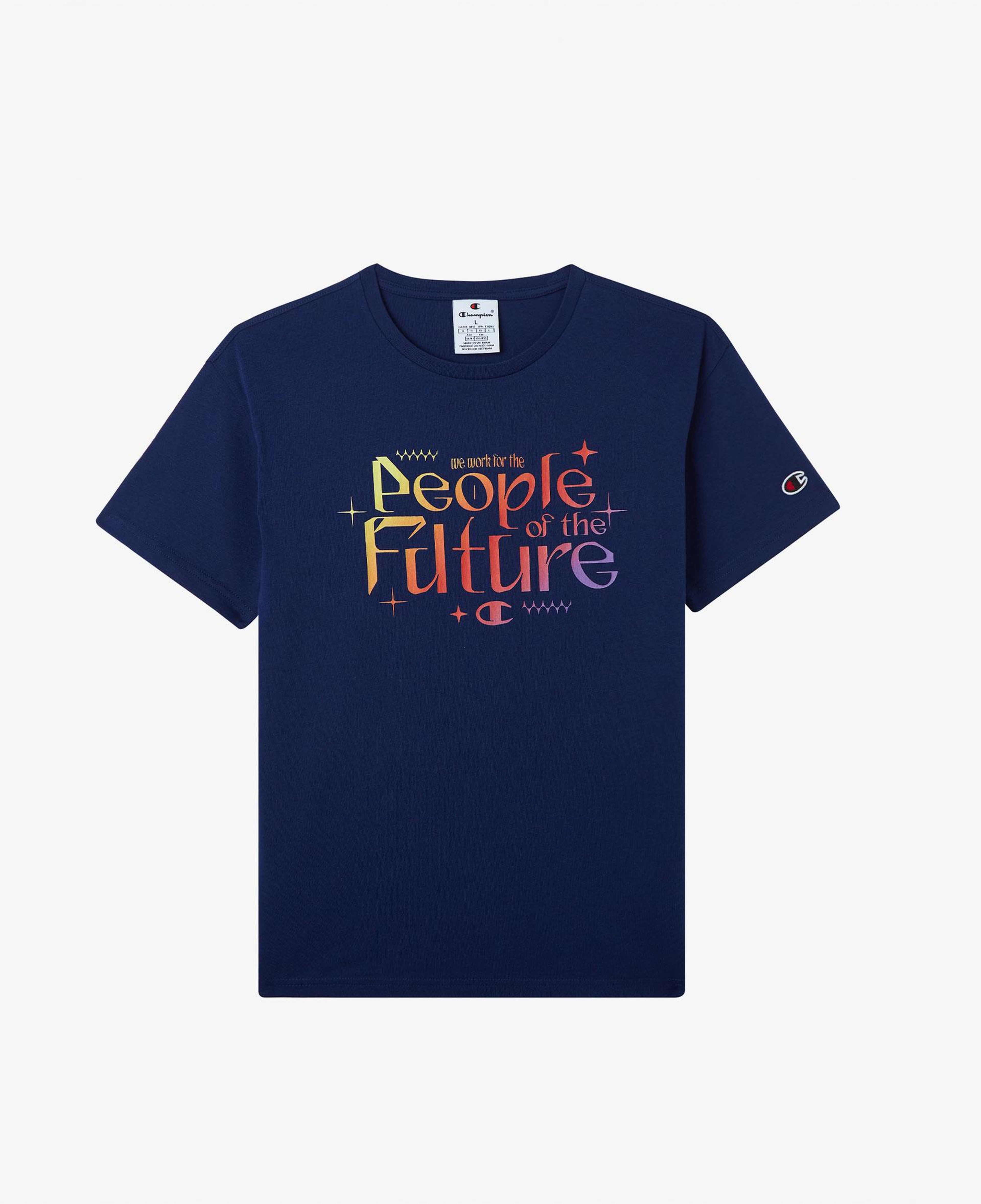 Champion Çocuk Lacivert T-Shirt