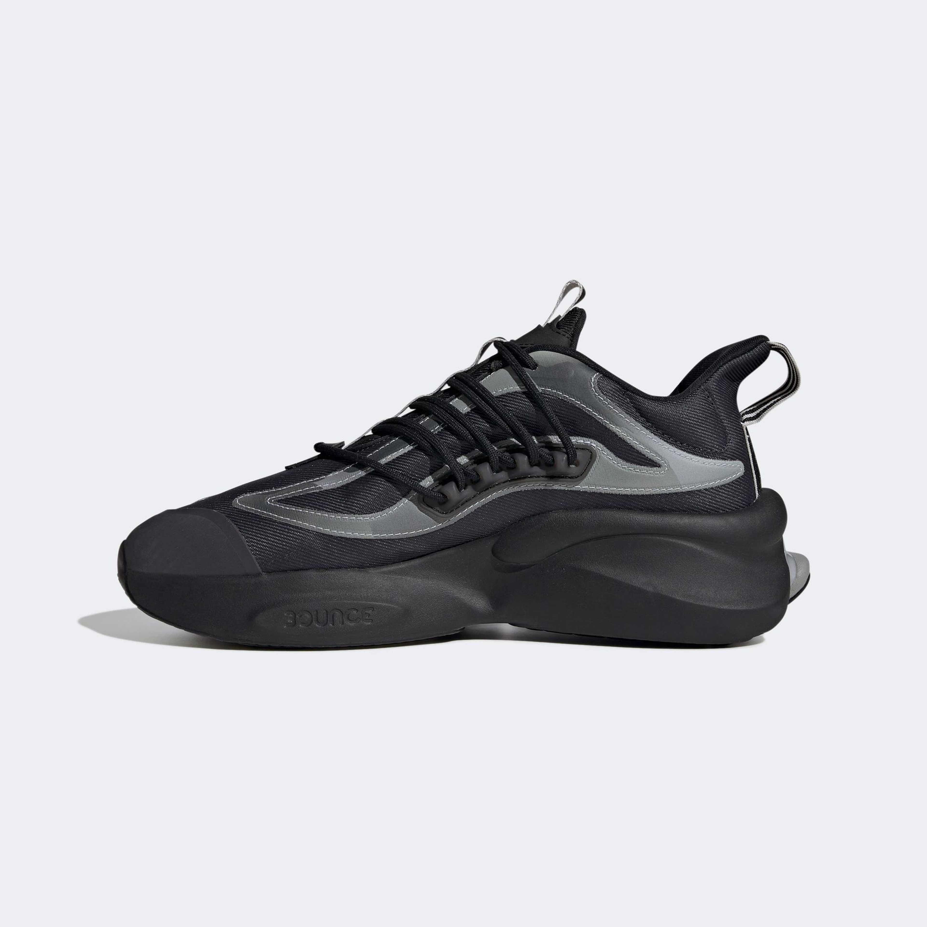 adidas Alphaboost V1 Erkek Siyah Koşu Ayakkabısı