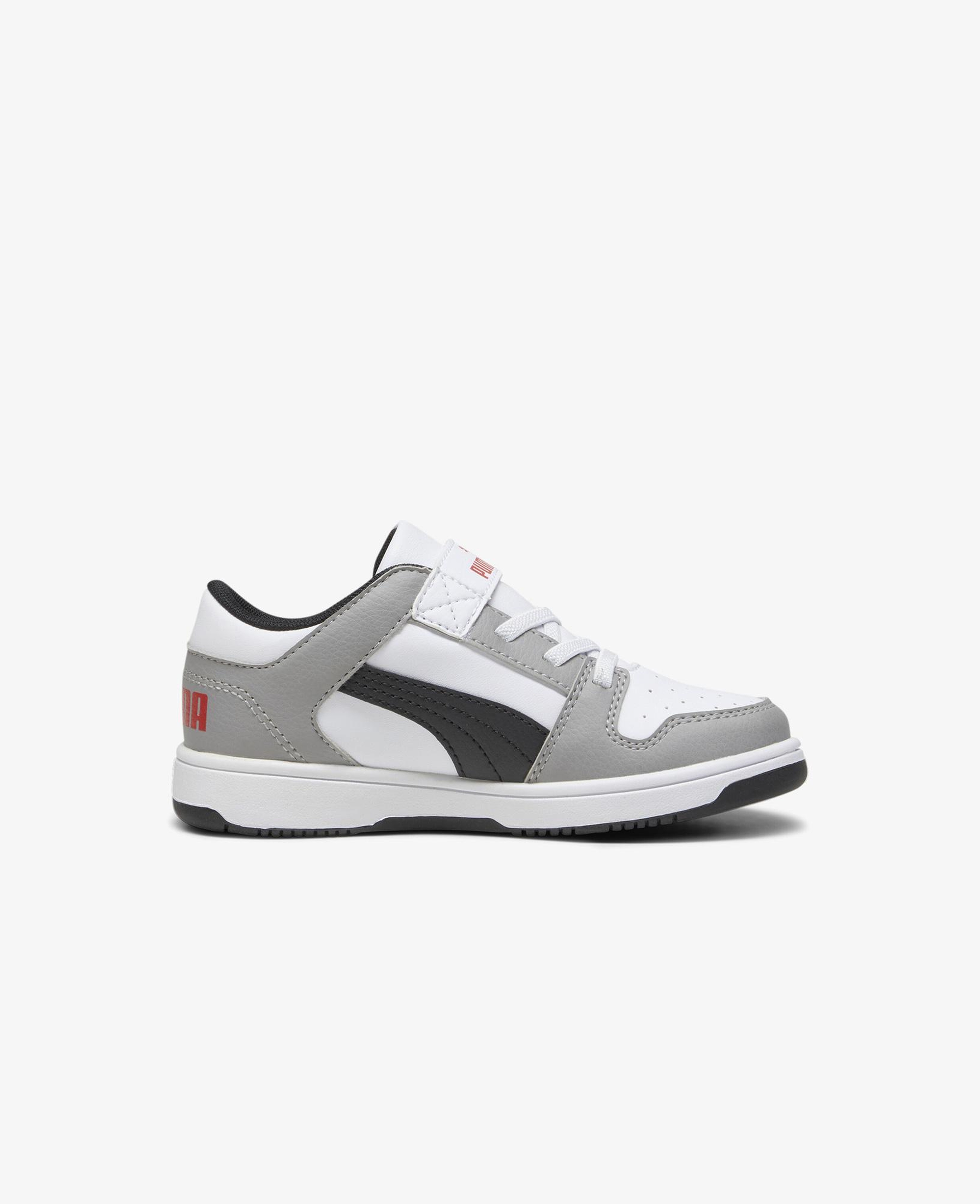 Puma Pm Rebound Layup Lo Sl Çocuk Gri Spor Ayakkabı