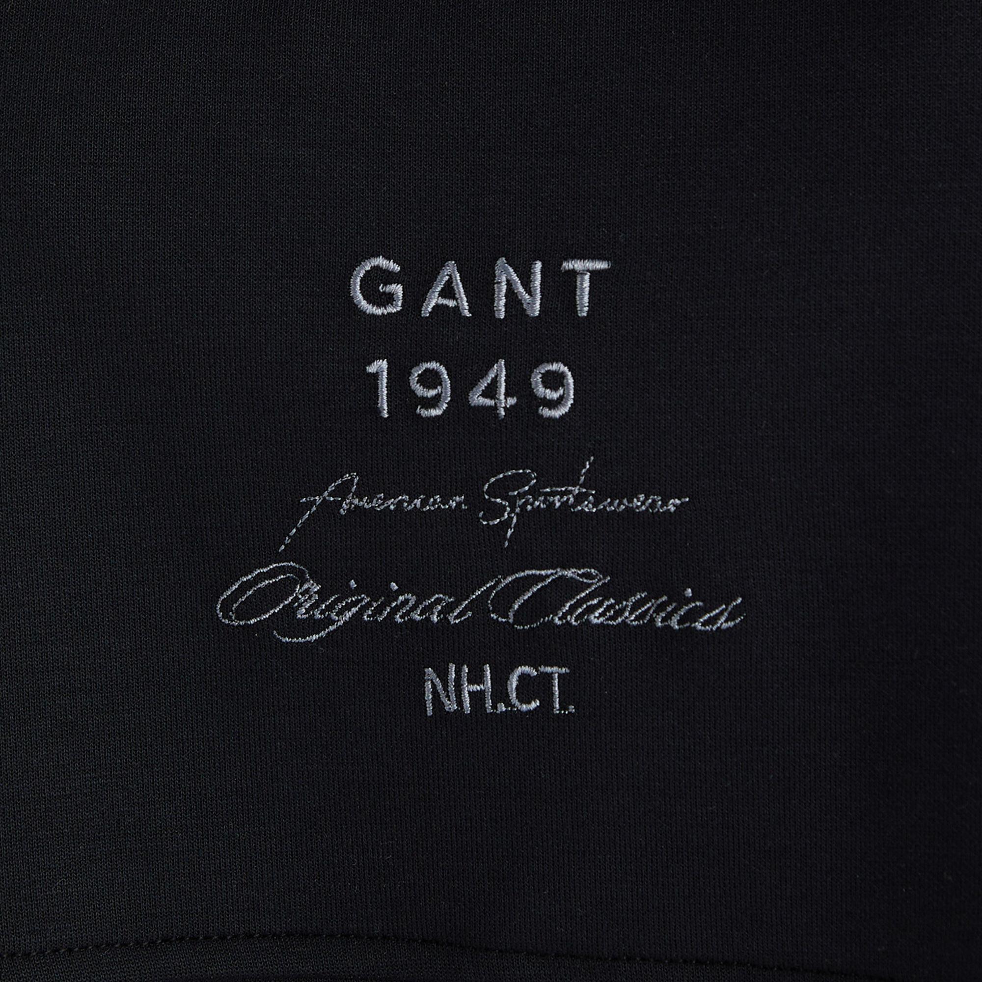 GANT Kadın Siyah Relaxed Fit Polo Yaka Polo