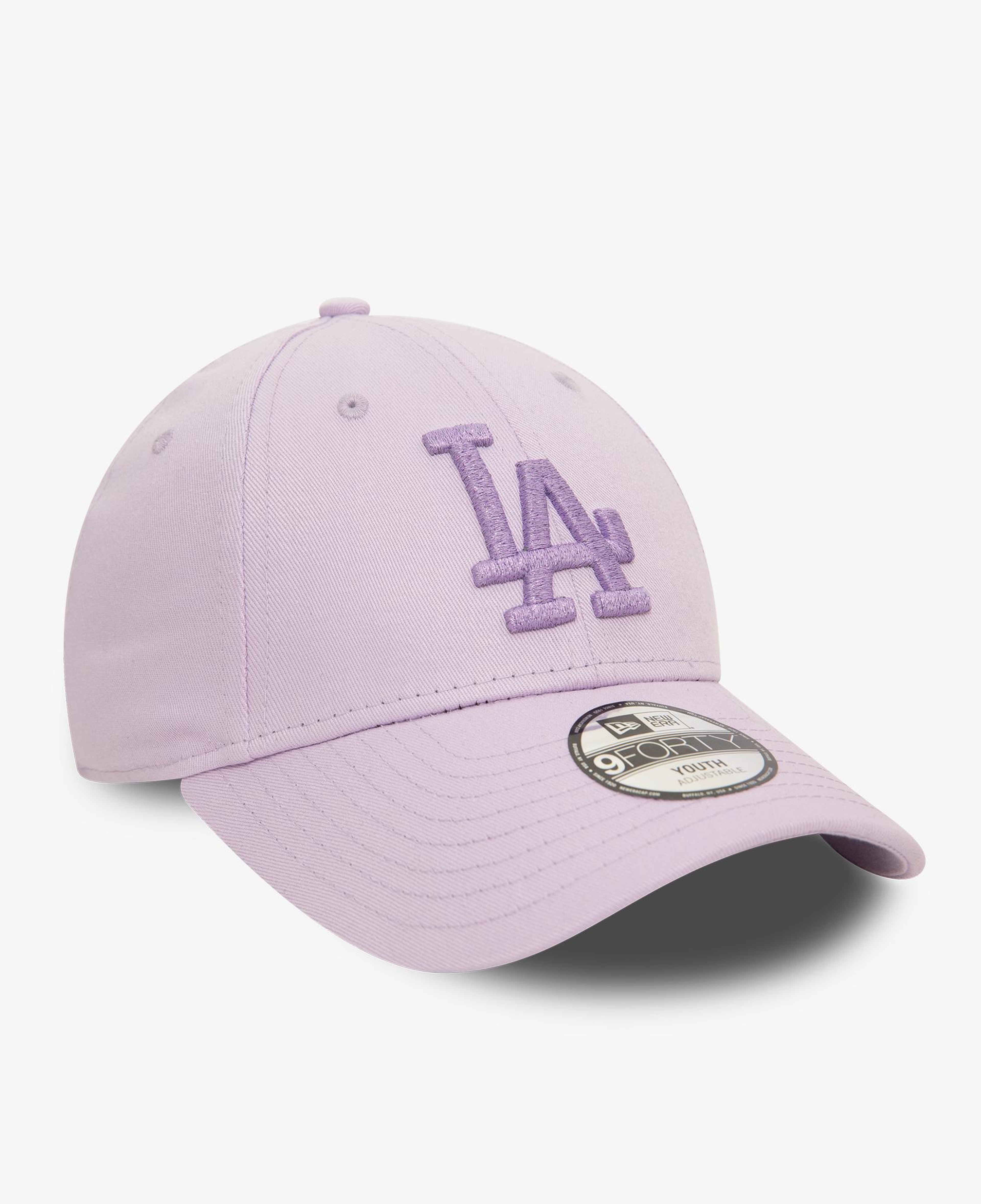 New Era LA Dodgers MLB Metallic 9Forty Çocuk Mor Şapka
