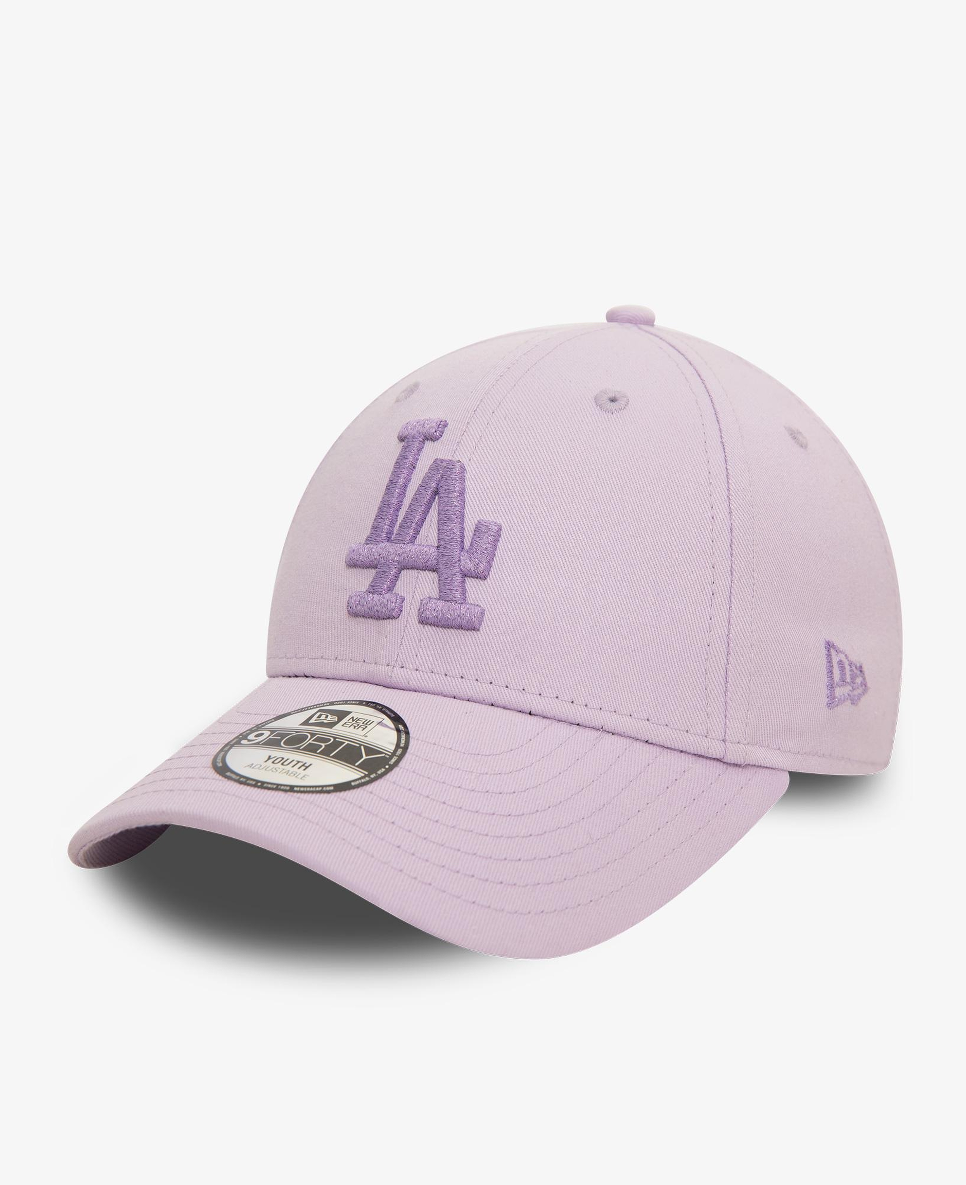 New Era LA Dodgers MLB Metallic 9Forty Çocuk Mor Şapka