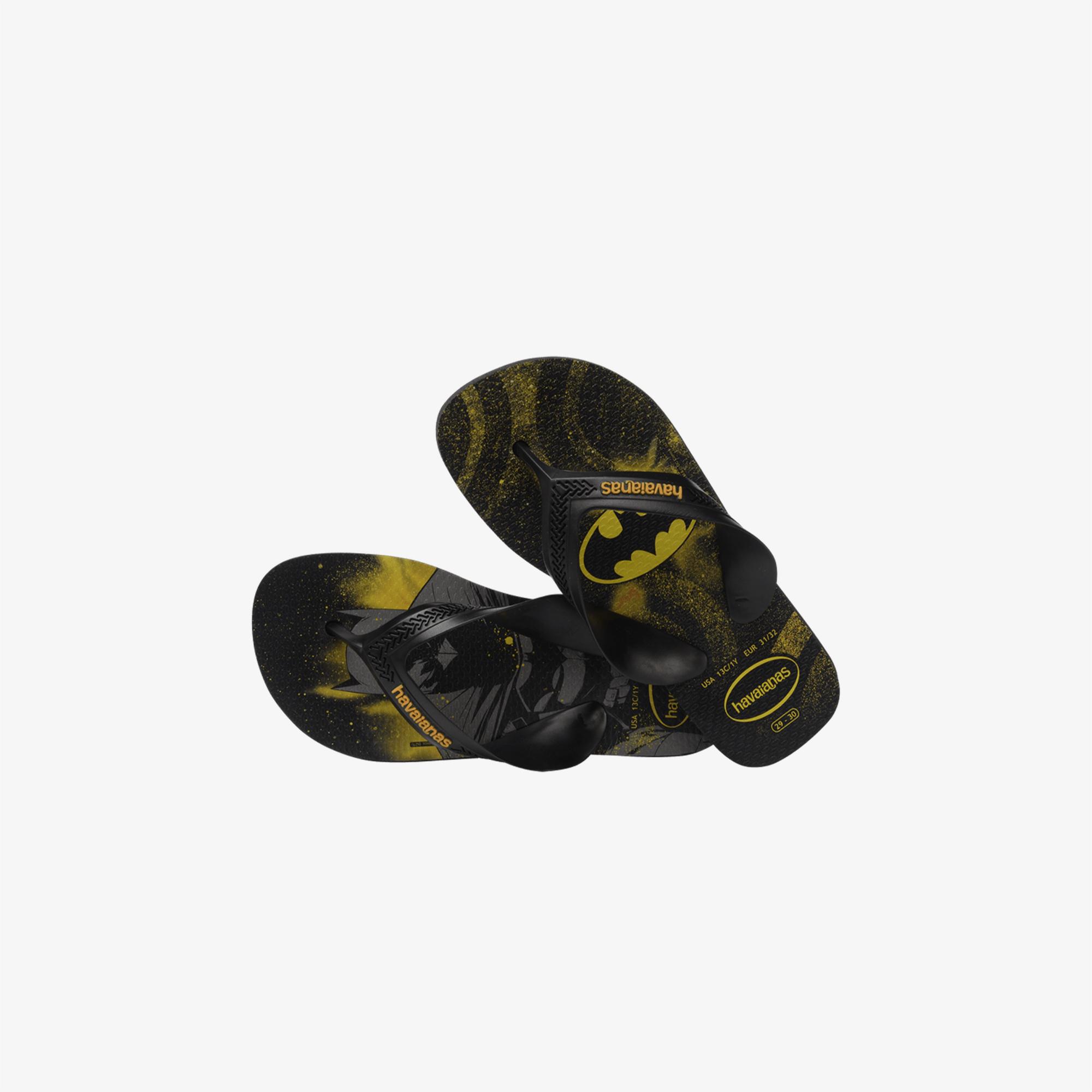 Havaianas Max Hero Çocuk Siyah Terlik