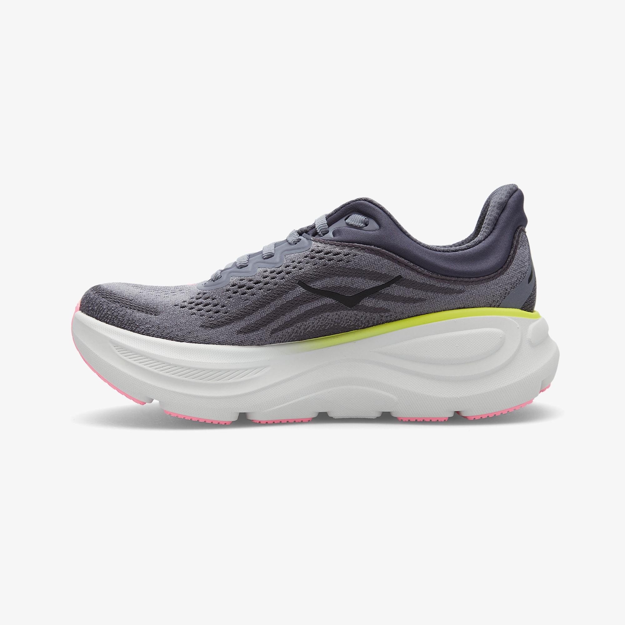 Hoka Bondi 9 Kadın Gri Koşu Ayakkabısı