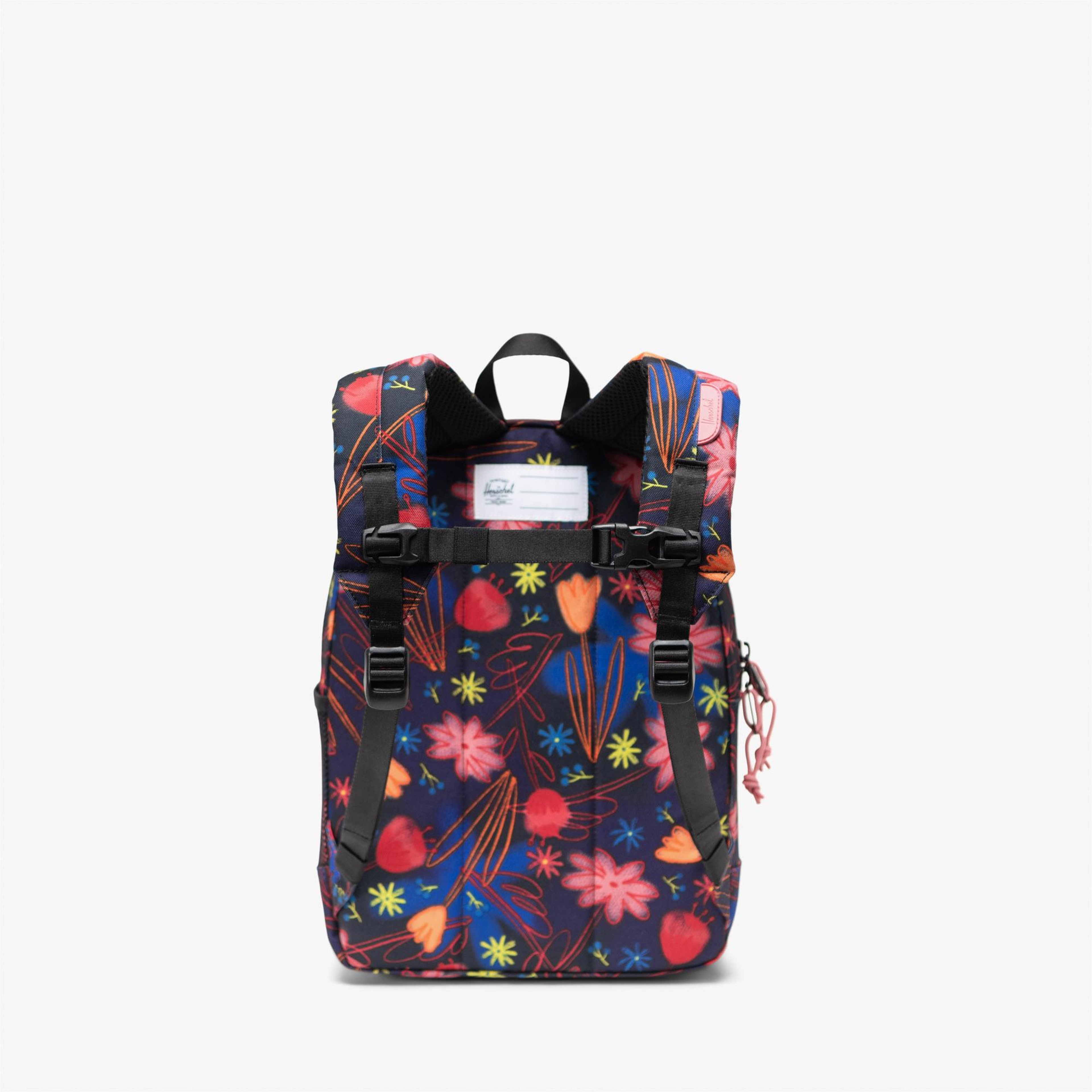Herschel Heritage Çocuk Çiçek Desenli Sırt Çantası