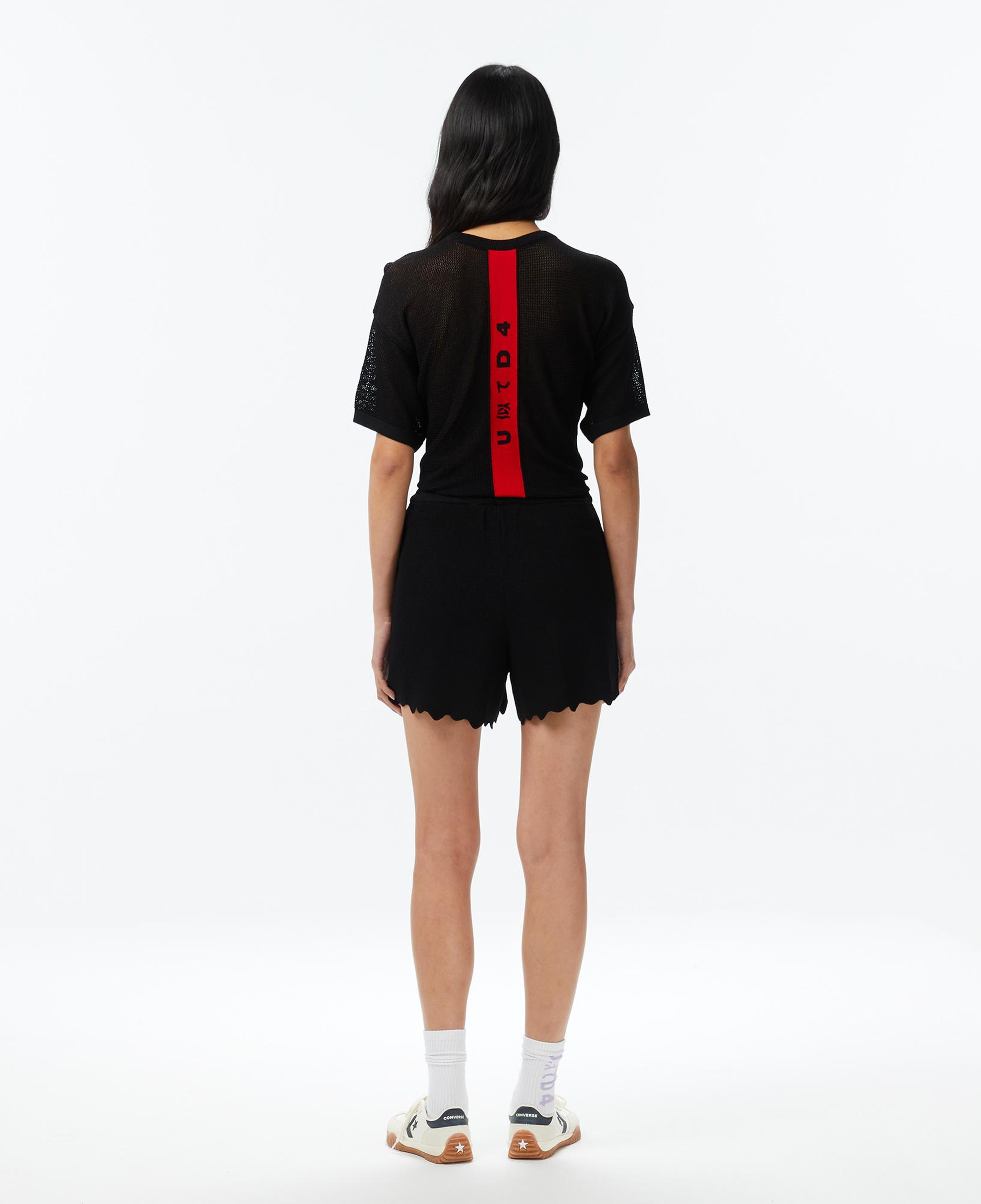UNITED4 Regular Fit Kadın Siyah Şort