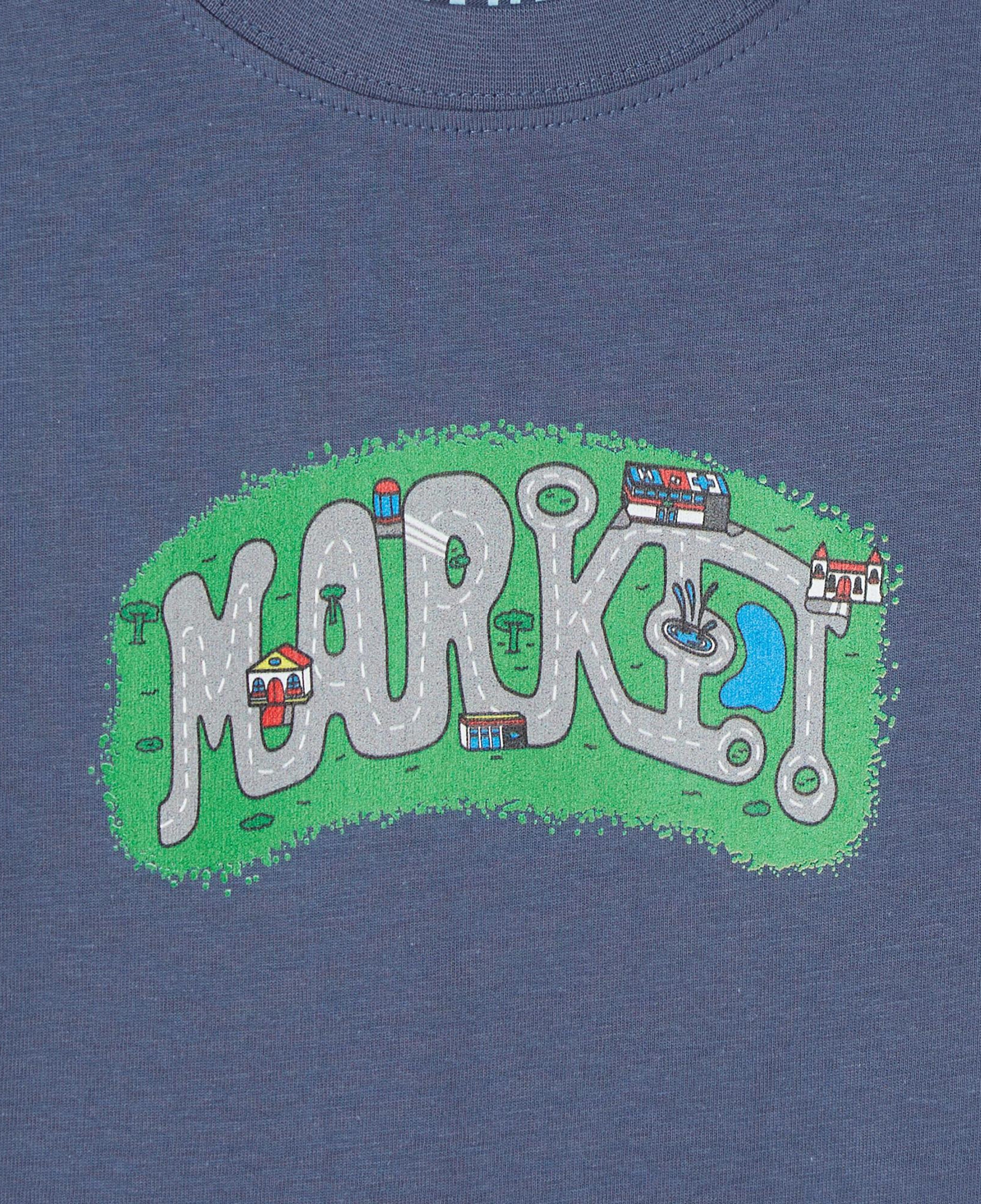 Market City Streets Çocuk Mavi T-Shirt