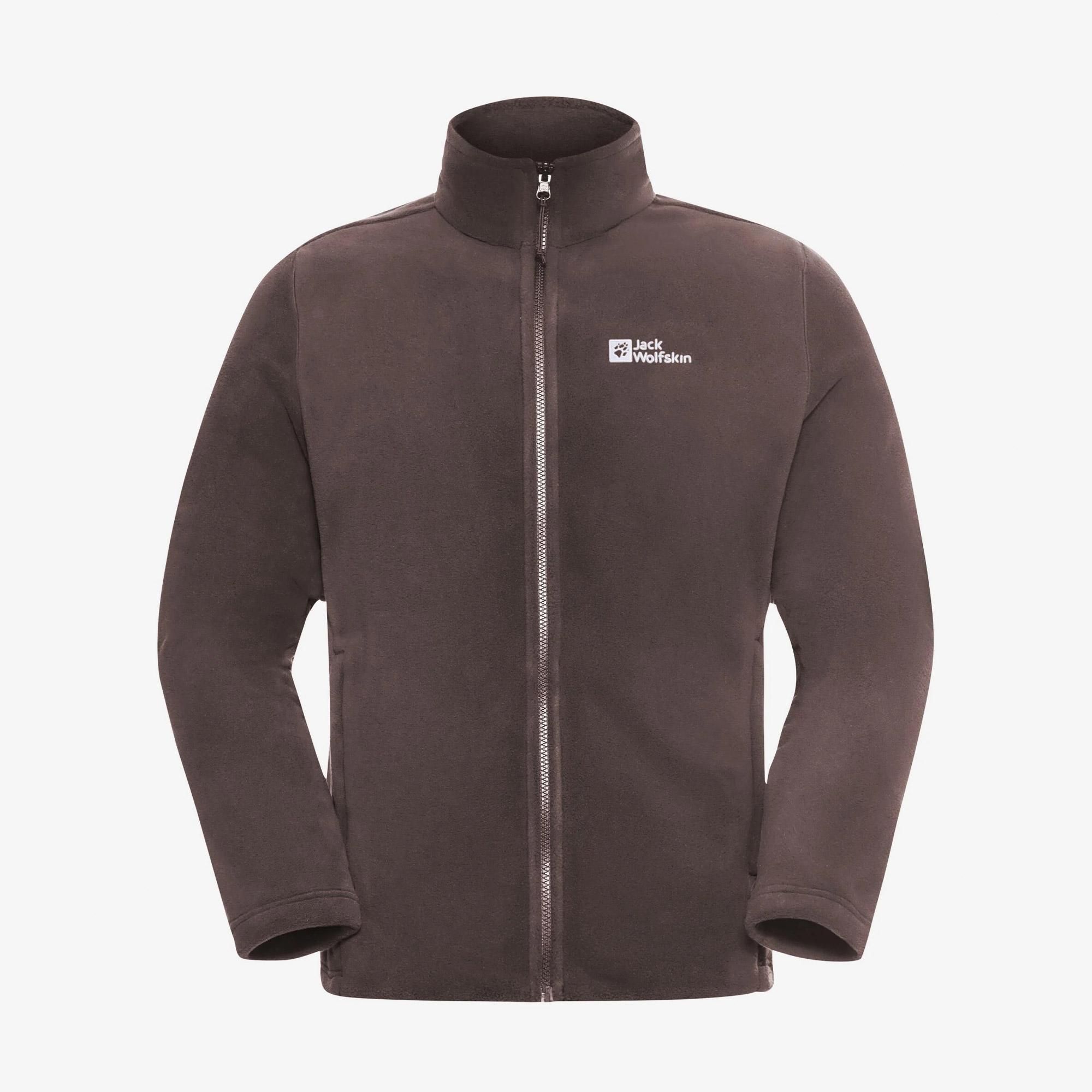 Jack Wolfskin Winterstein Fermuarlı Erkek Kahverengi Ceket