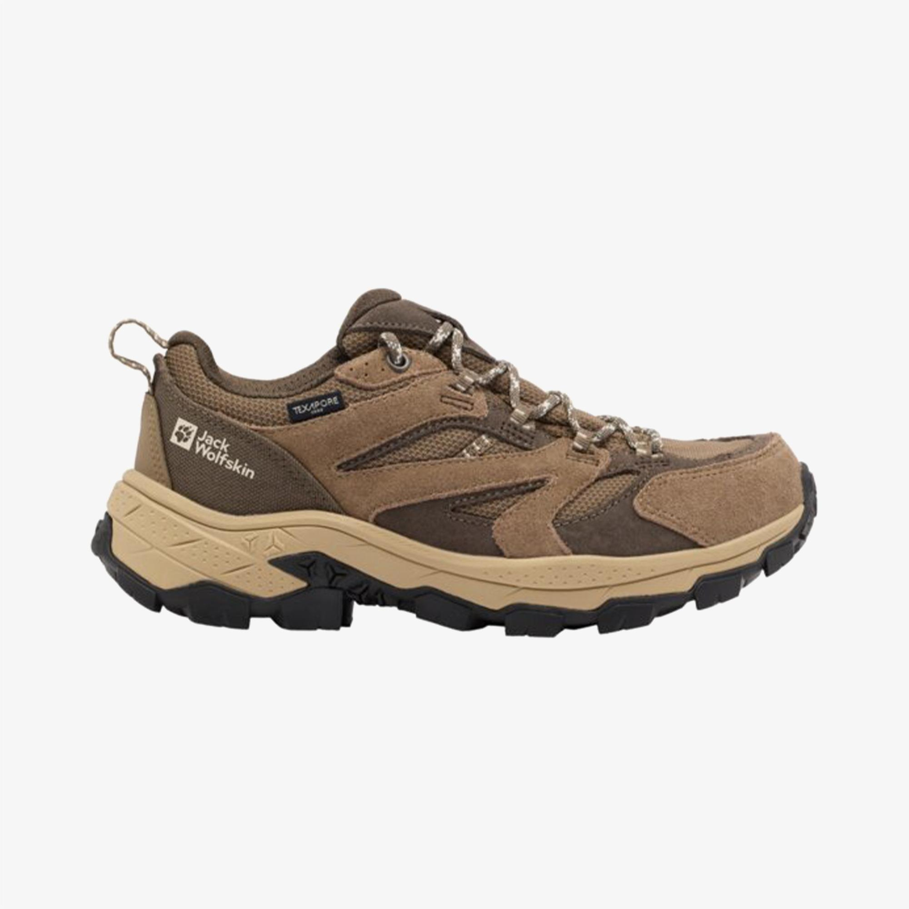 Jack Wolfskin Vojo Tour Texapore Low Kadın Krem Outdoor Ayakkabı