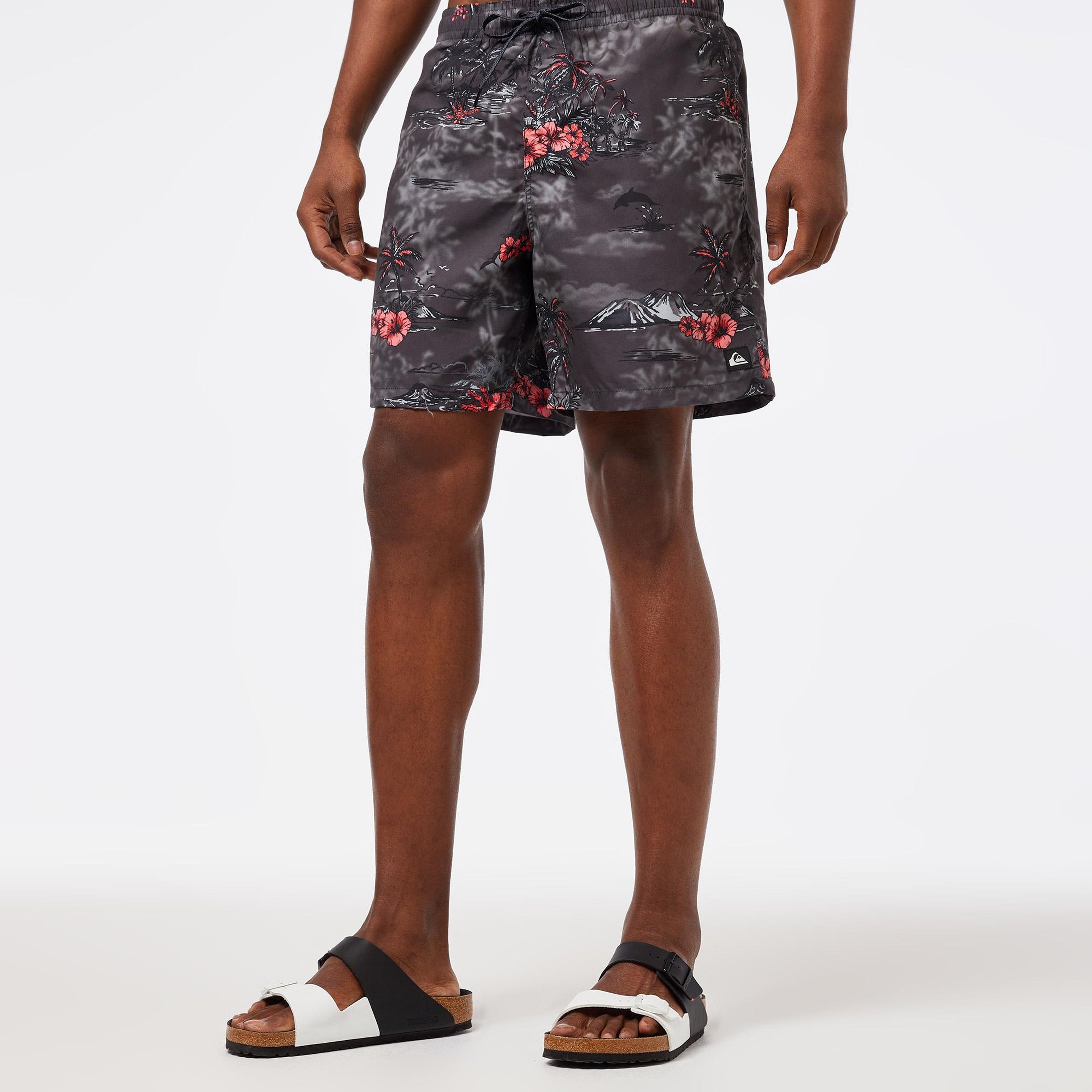 Quiksilver Longmanhill Erkek Gri Deniz Şortu