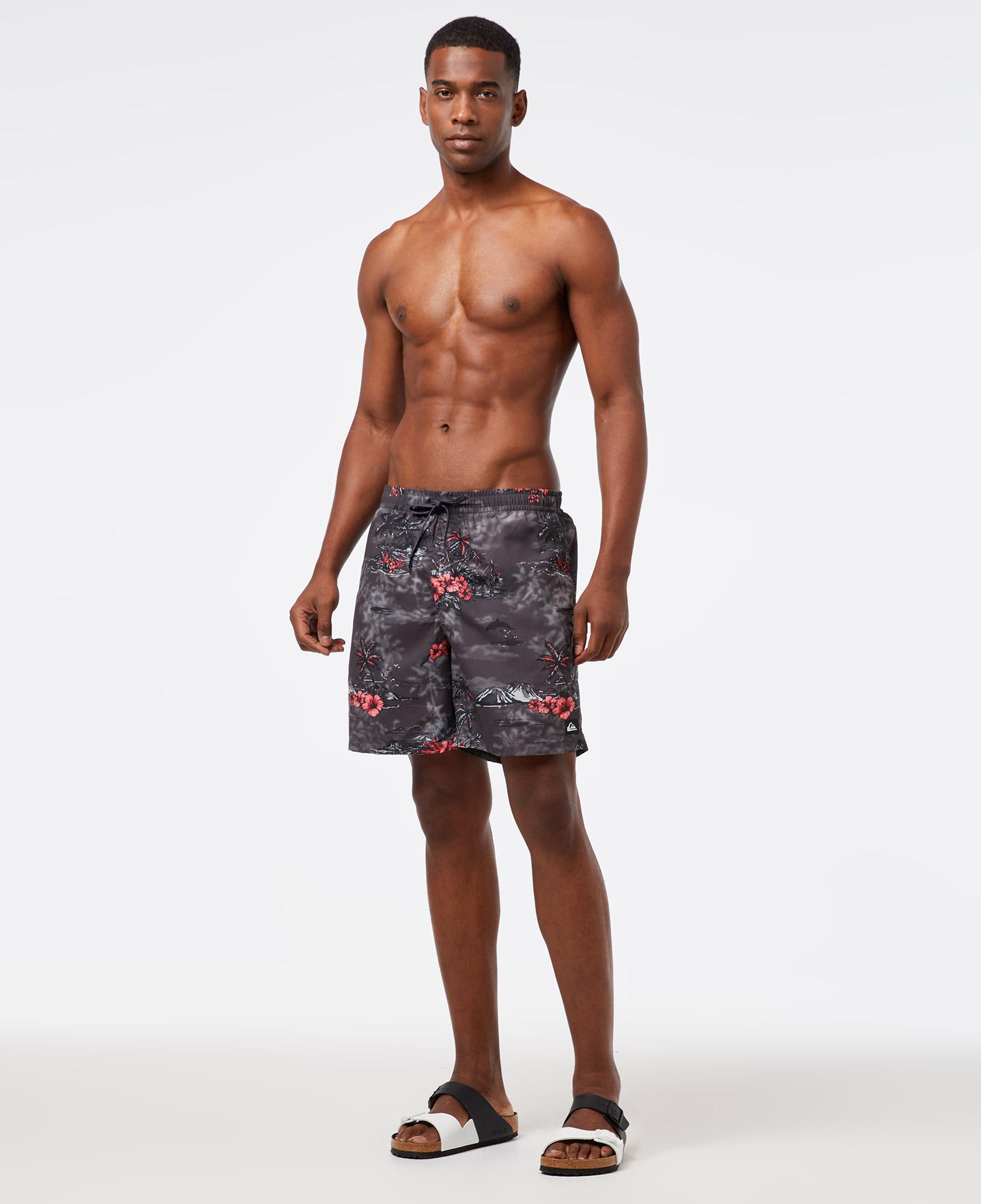 Quiksilver Longmanhill Erkek Gri Deniz Şortu