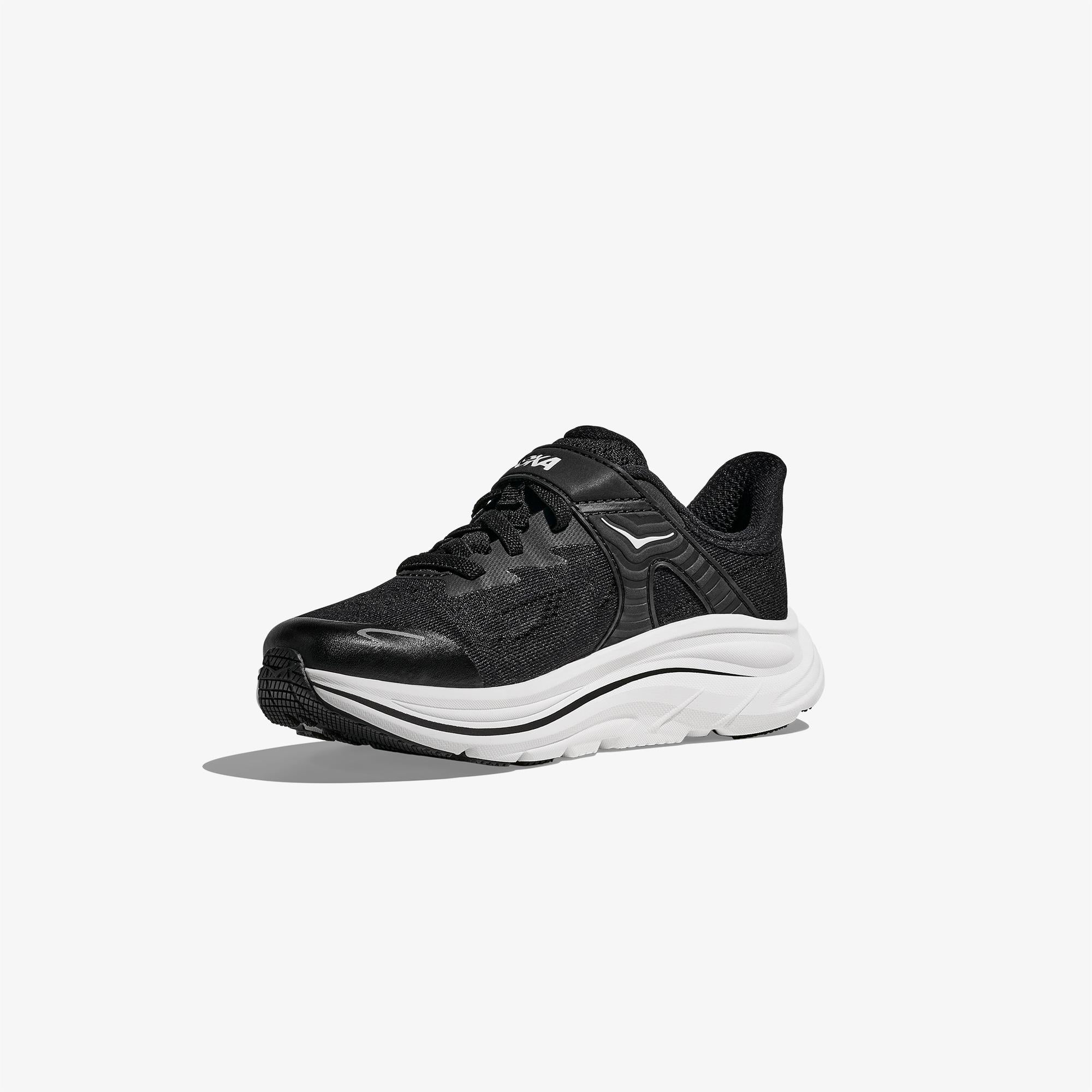 Hoka Clifton 10 Çocuk Siyah Koşu Ayakkabısı