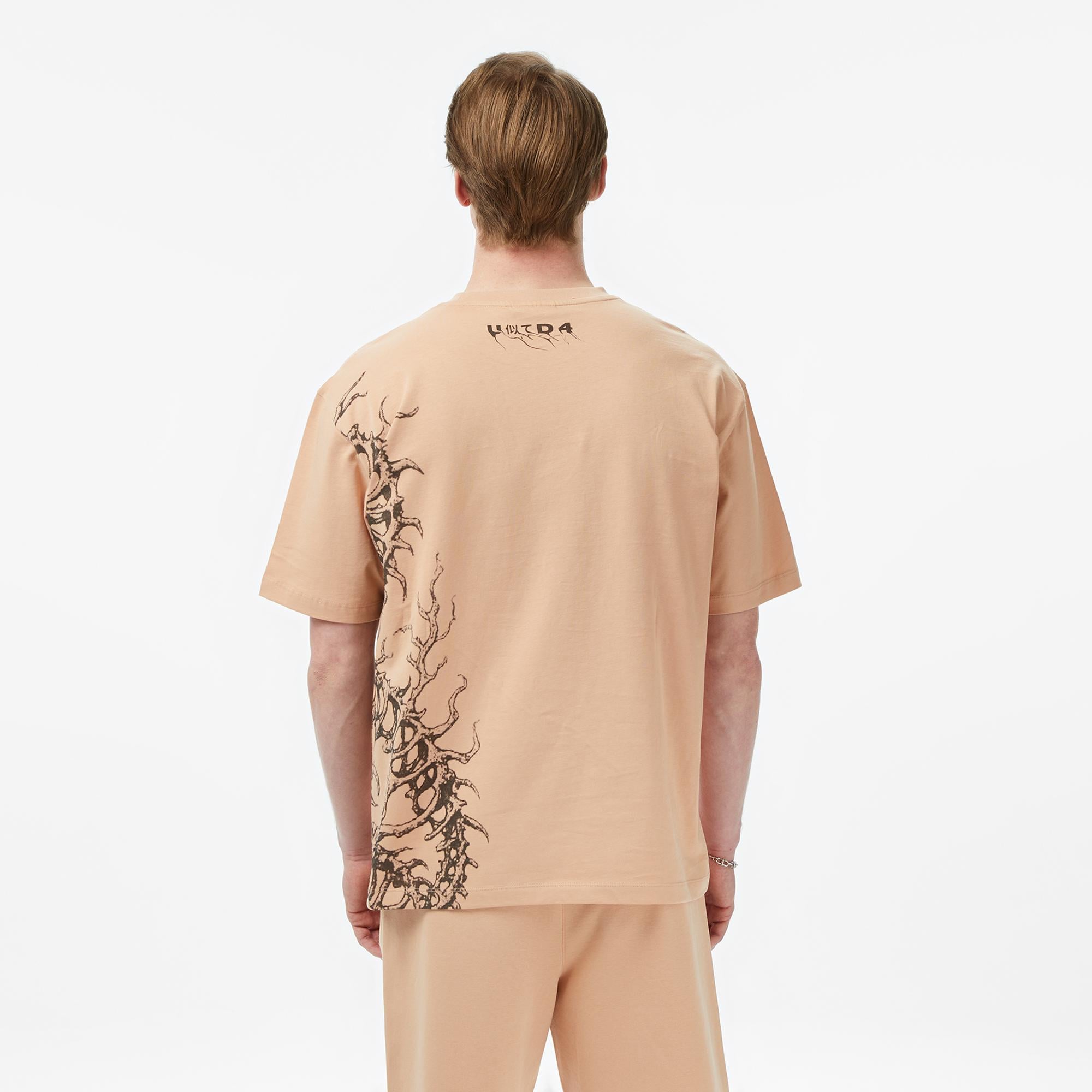 UNITED4 Regular Fit Erkek Mor T-Shirt