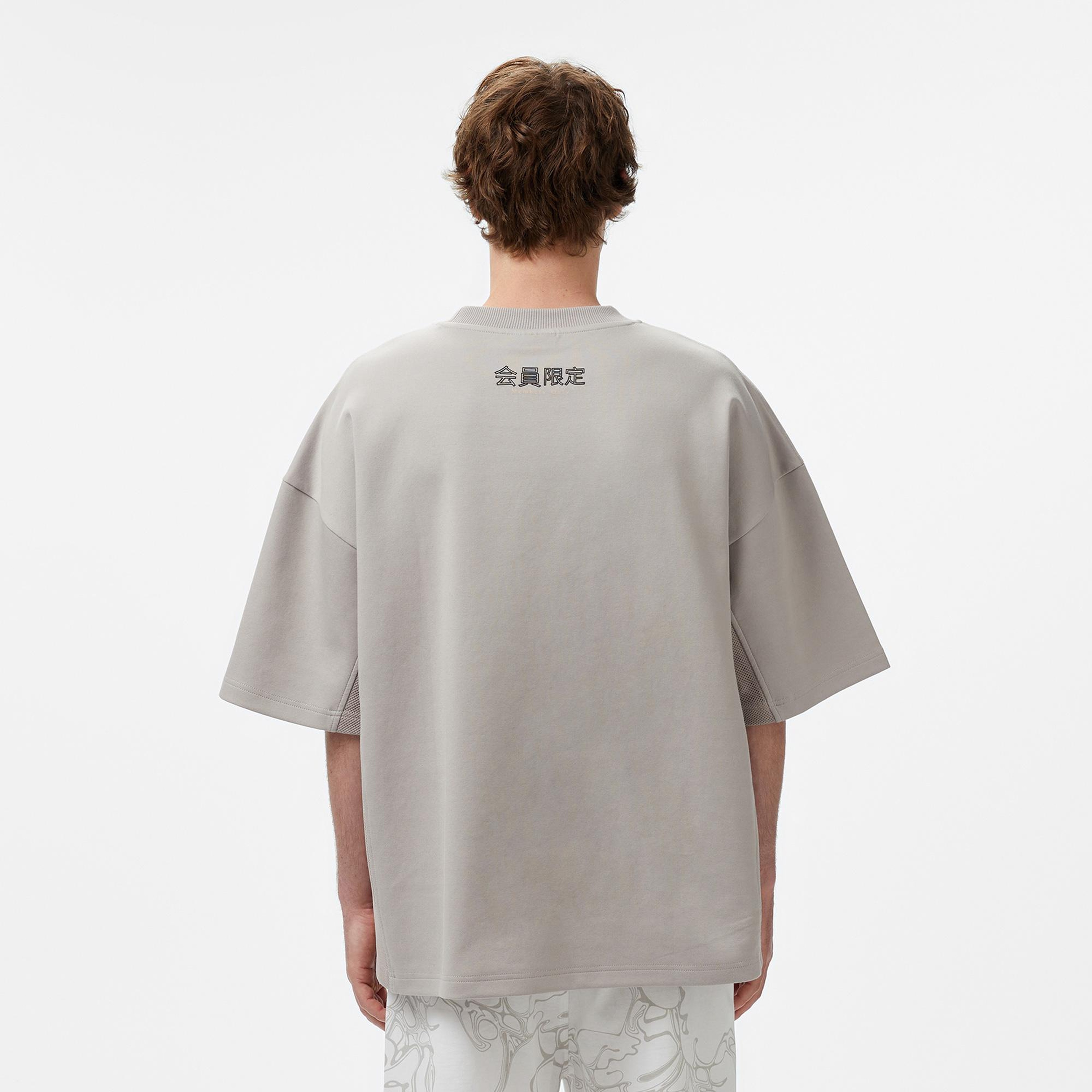 UNITED4 Kiyo Erkek Gri T-Shirt