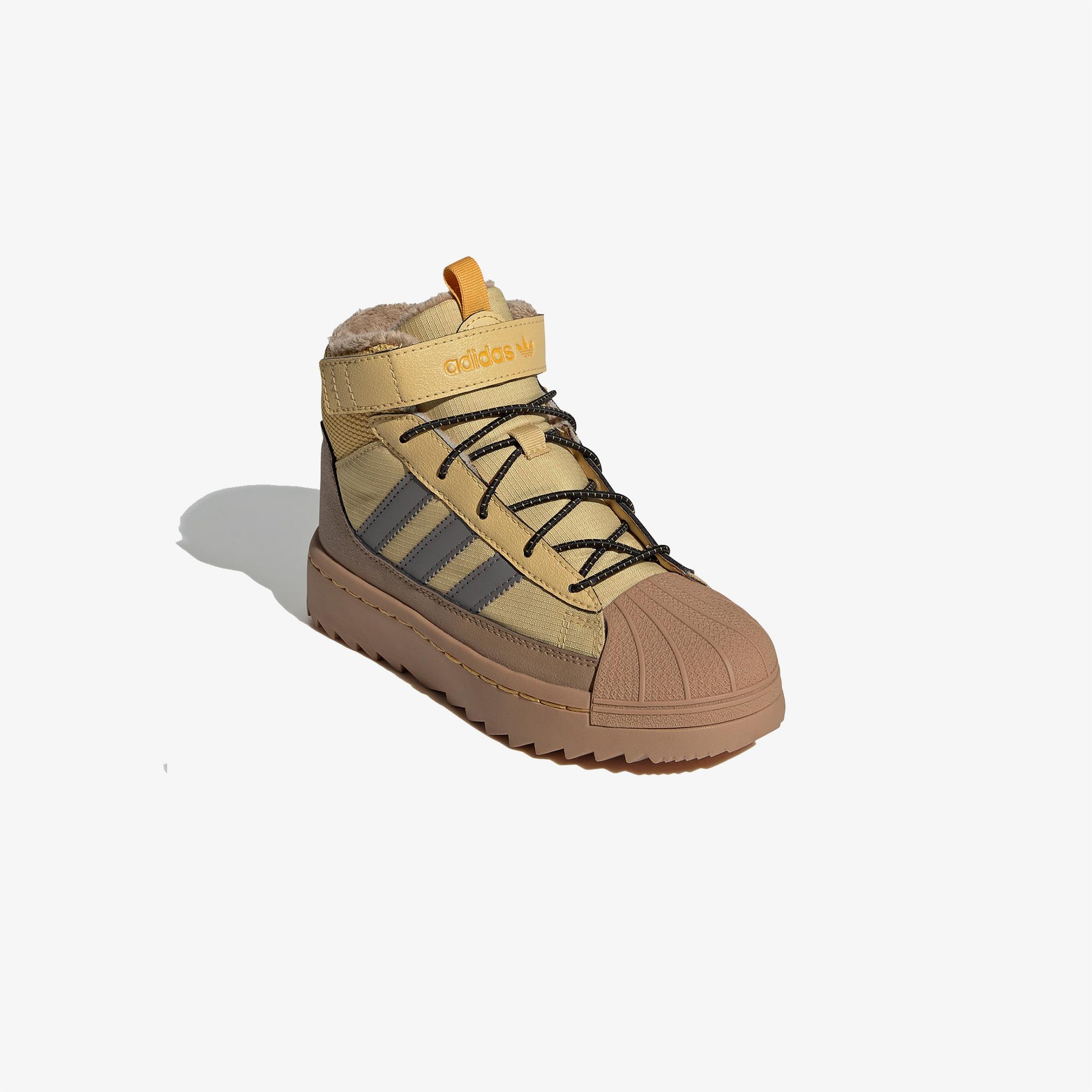 adidas Superstar Winter Trek Çocuk Turuncu Spor Ayakkabı