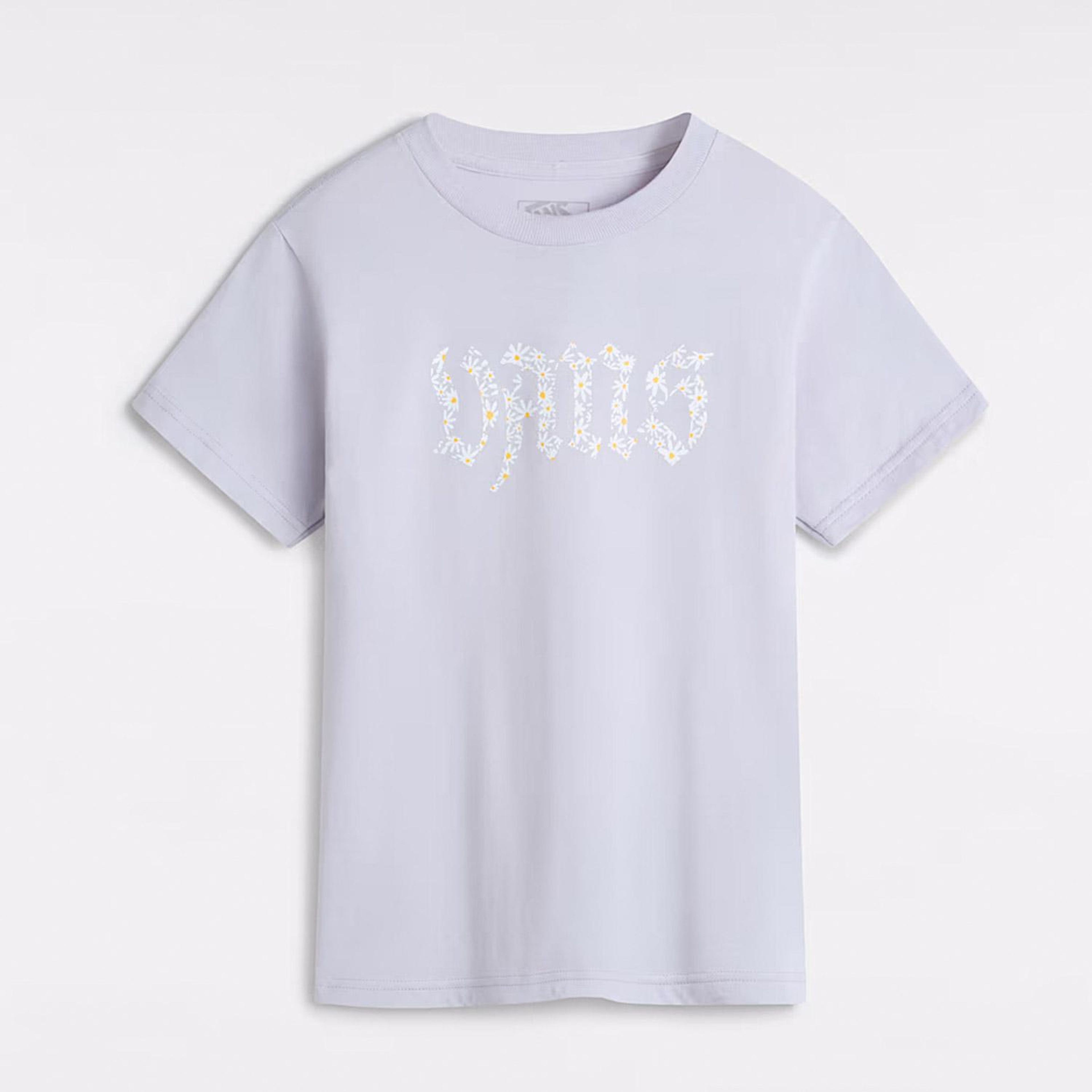 Vans Daisy Break Ss Çocuk Mor T-Shirt