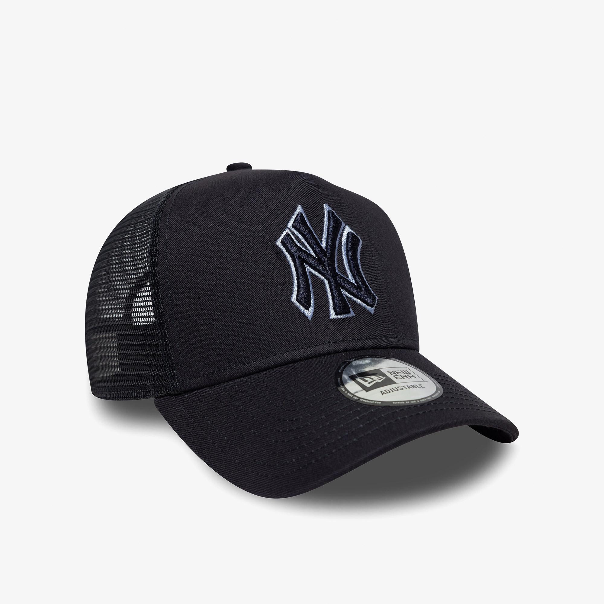 New Era Outline Ef Trucker Neyyan Unisex Lacivert Şapka