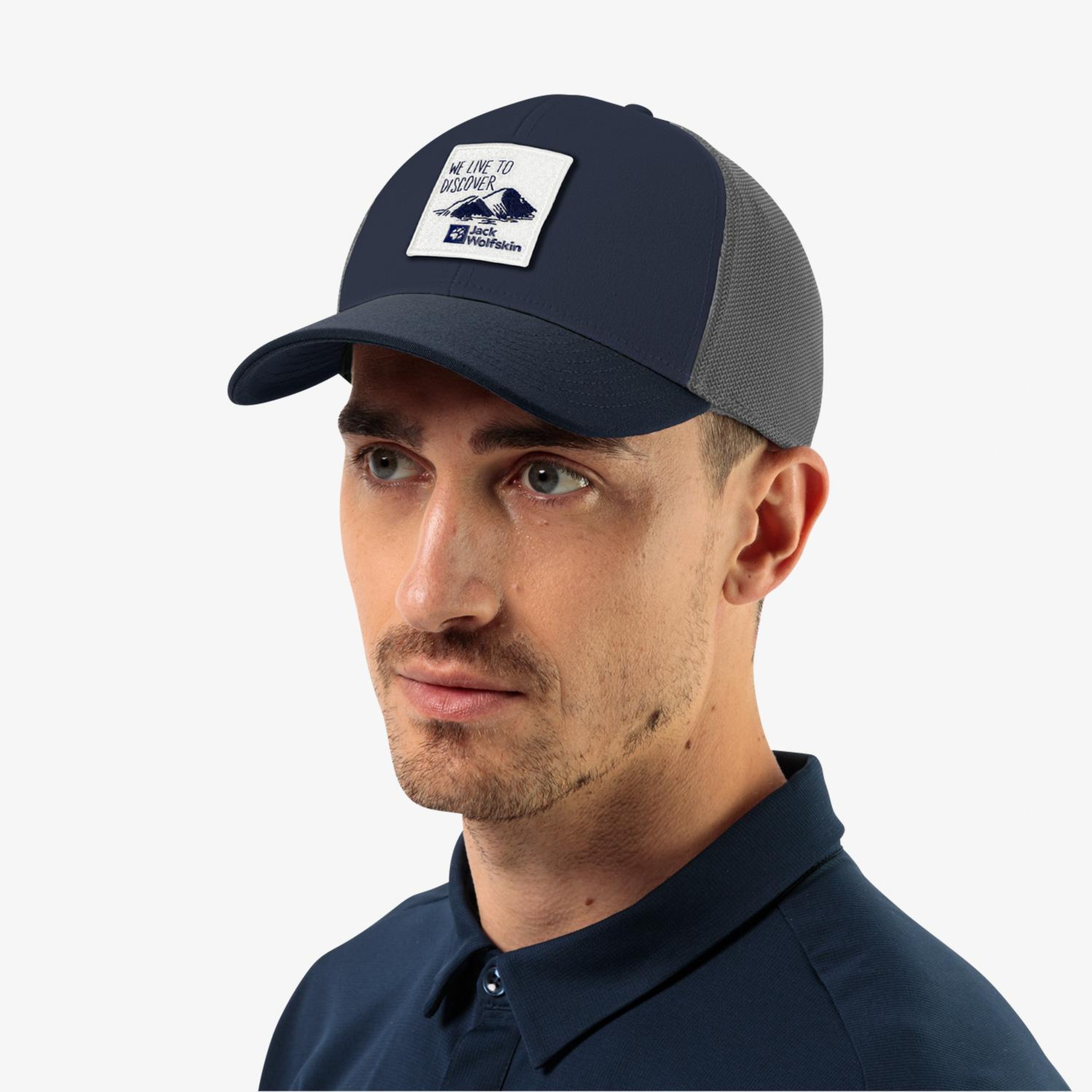 Jack Wolfskin Brand Unisex Lacivert Şapka