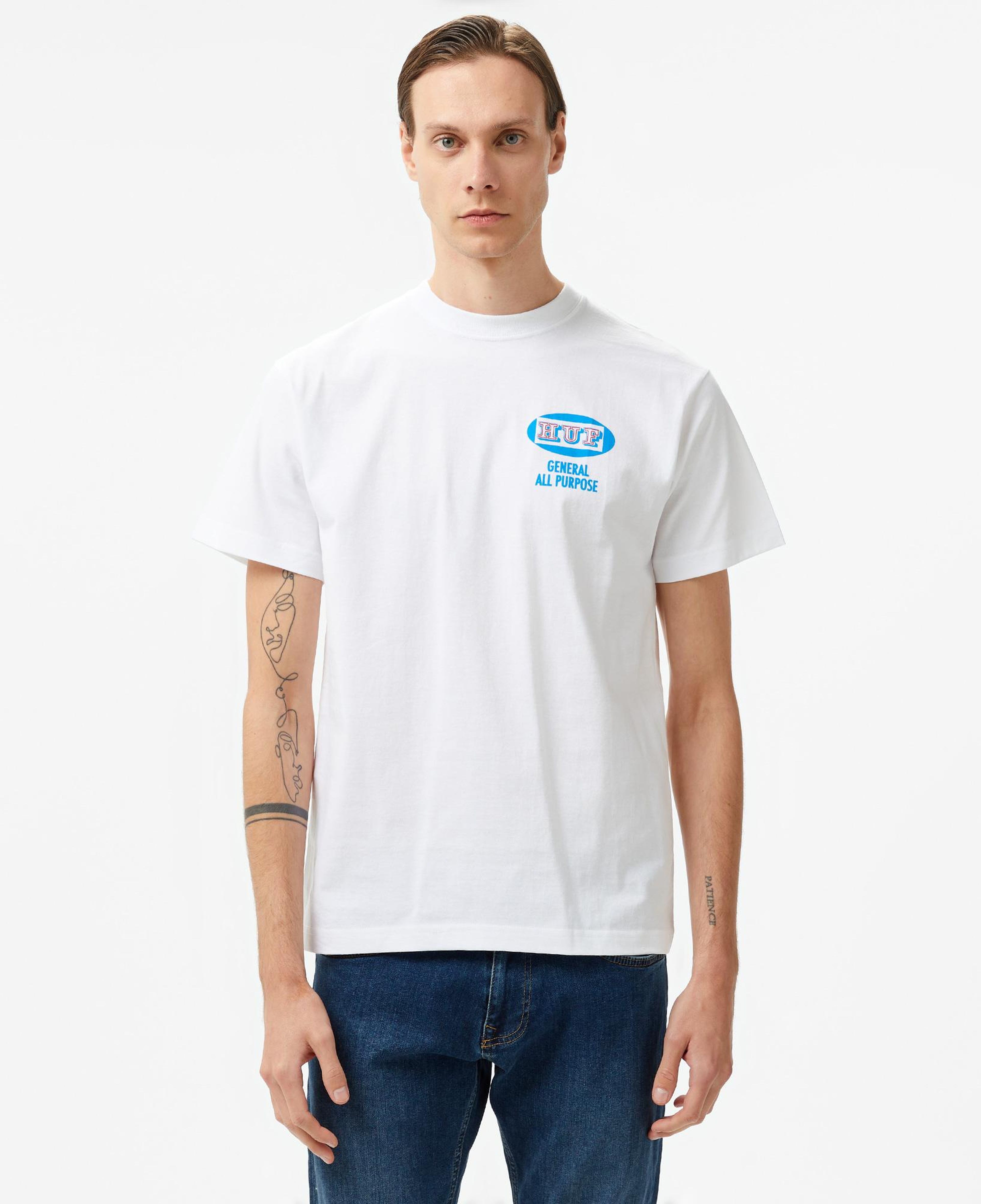 HUF All Purpose Erkek Beyaz Tişört