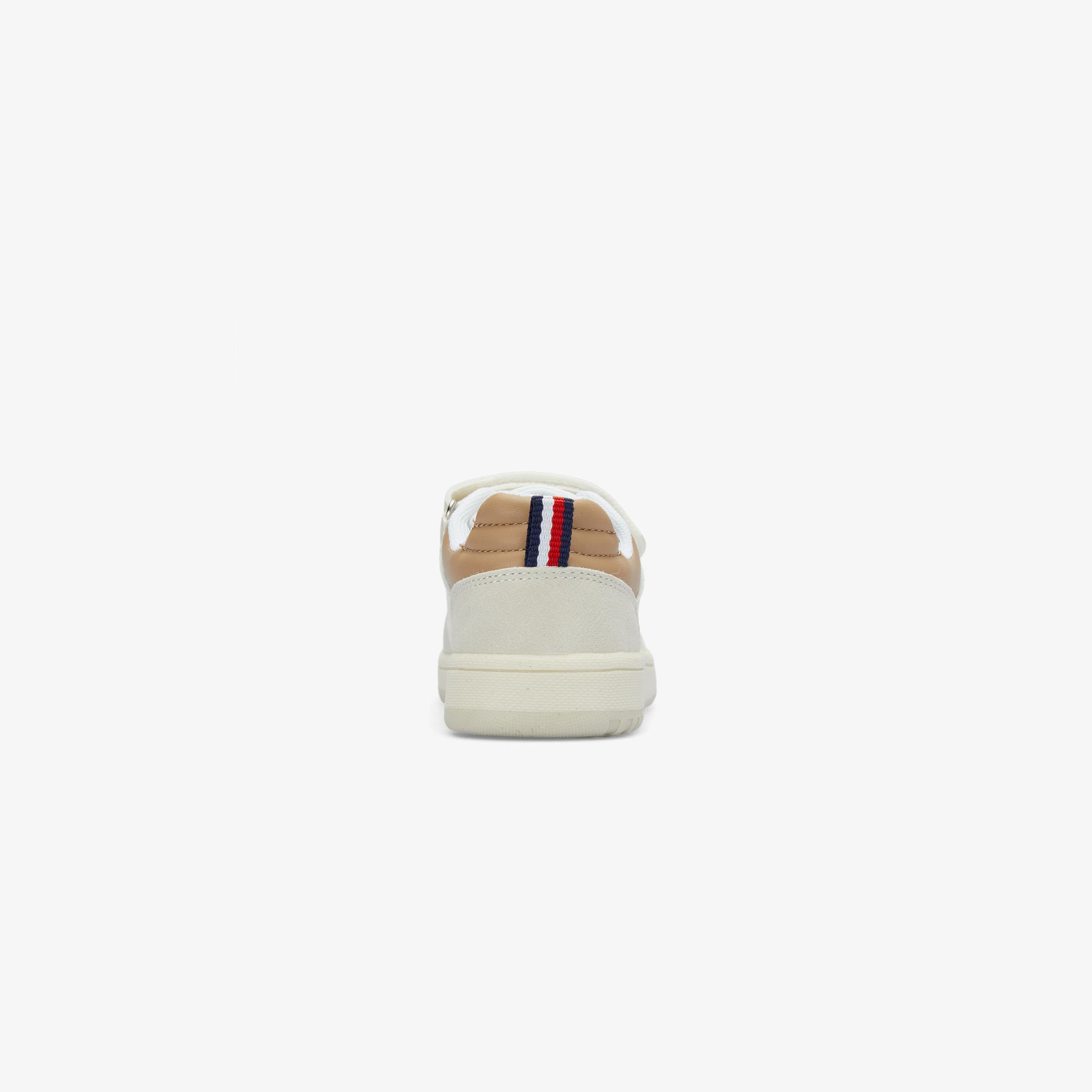 Tommy Hilfiger Low Cut Lace Up Velcro Bebek Bej Spor Ayakkabı