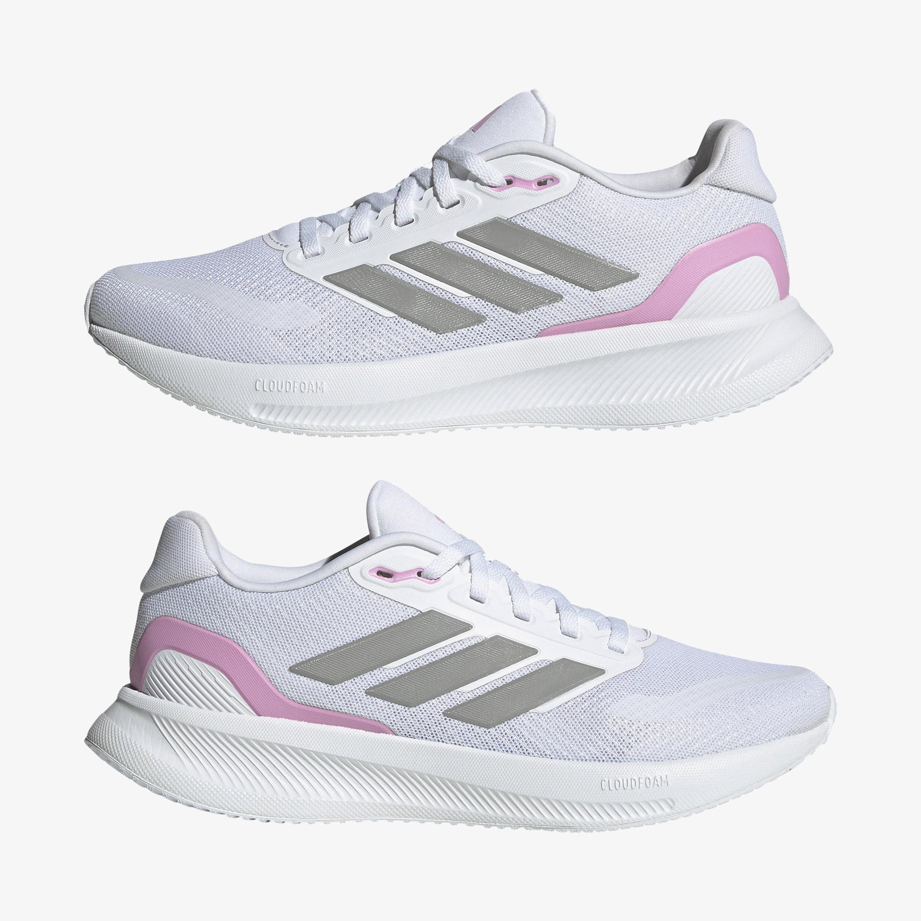 adidas Runfalcon 5 Kadın Beyaz Koşu Ayakkabısı