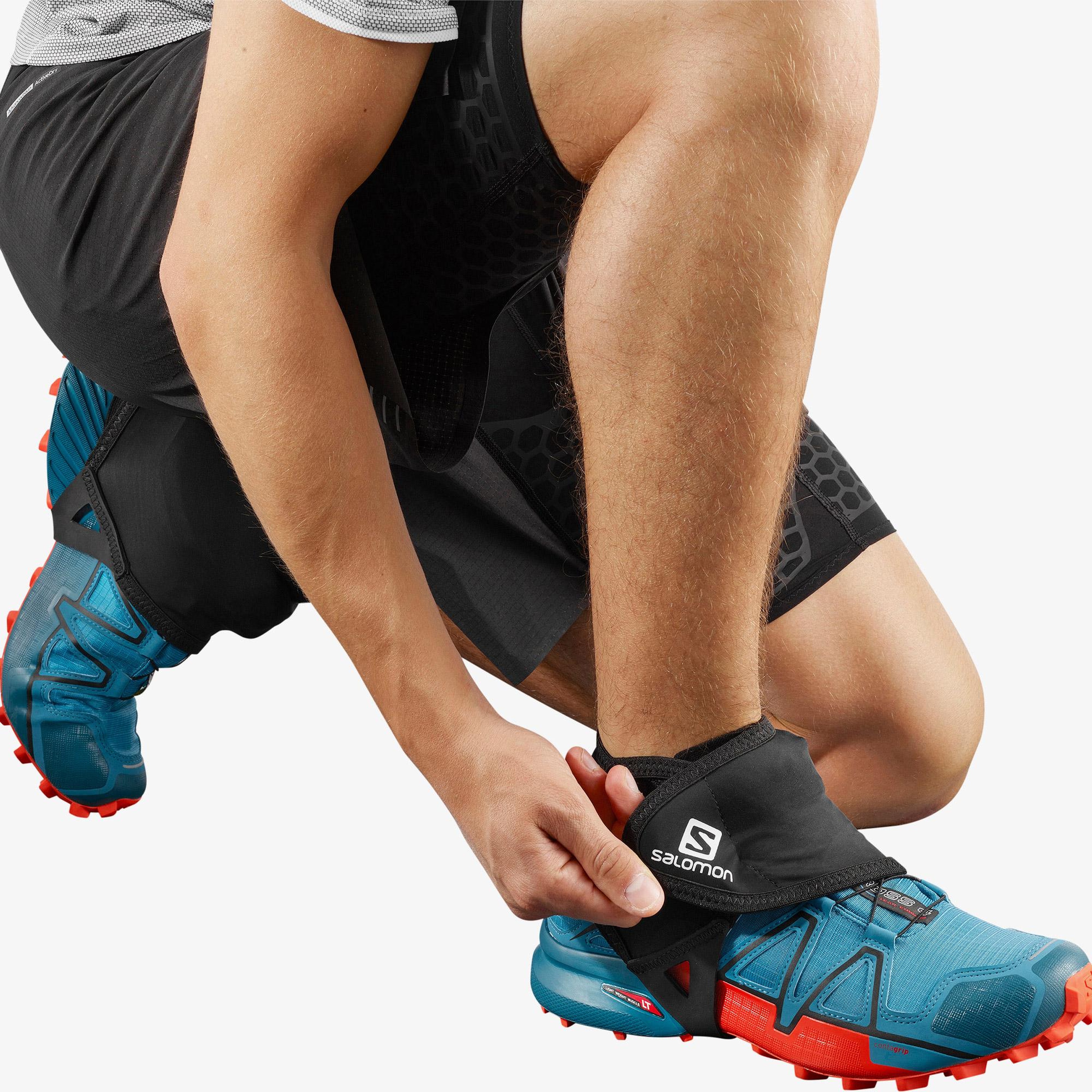 Salomon Trail Gaiters Low Unisex Siyah Tozluk