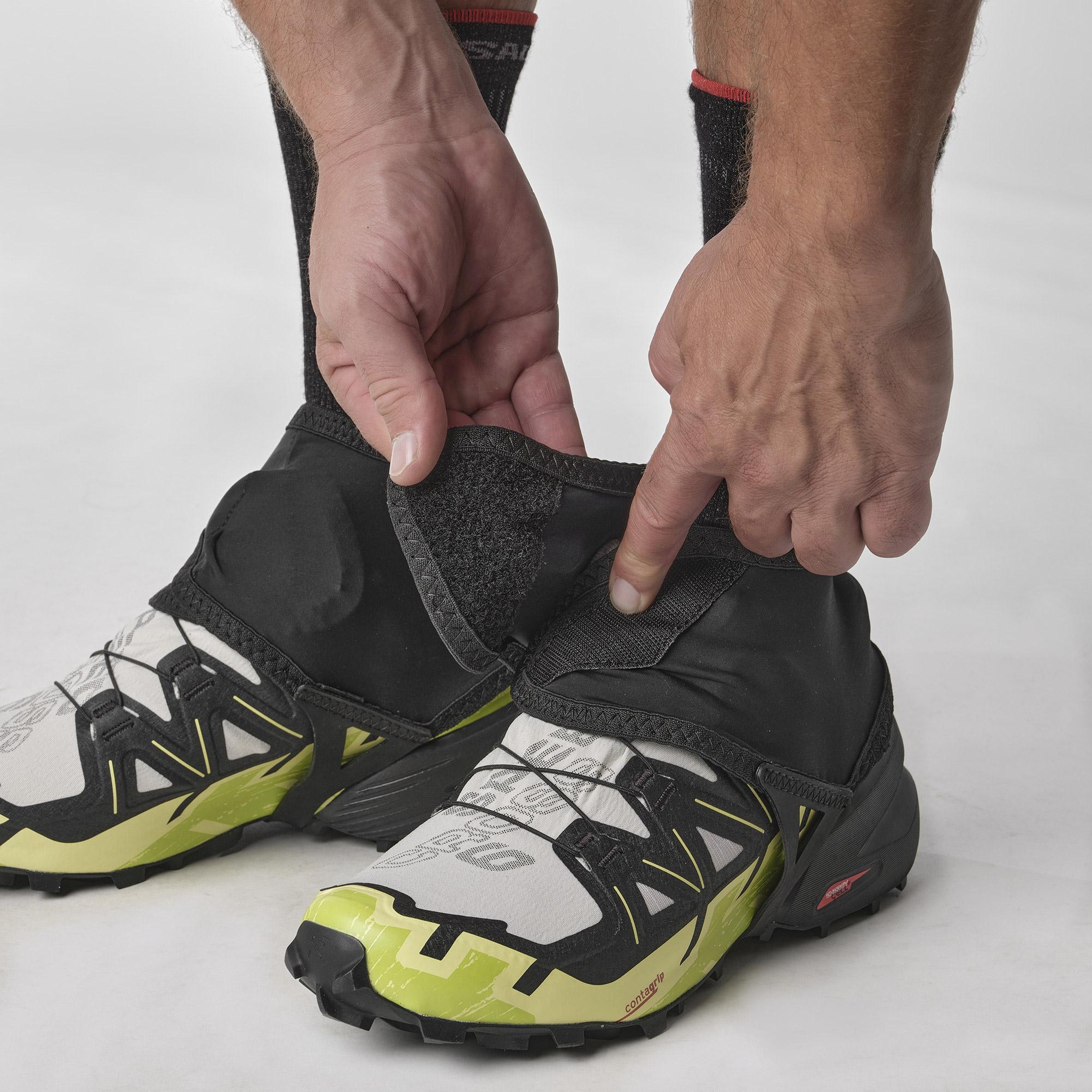 Salomon Trail Gaiters Low Unisex Siyah Tozluk