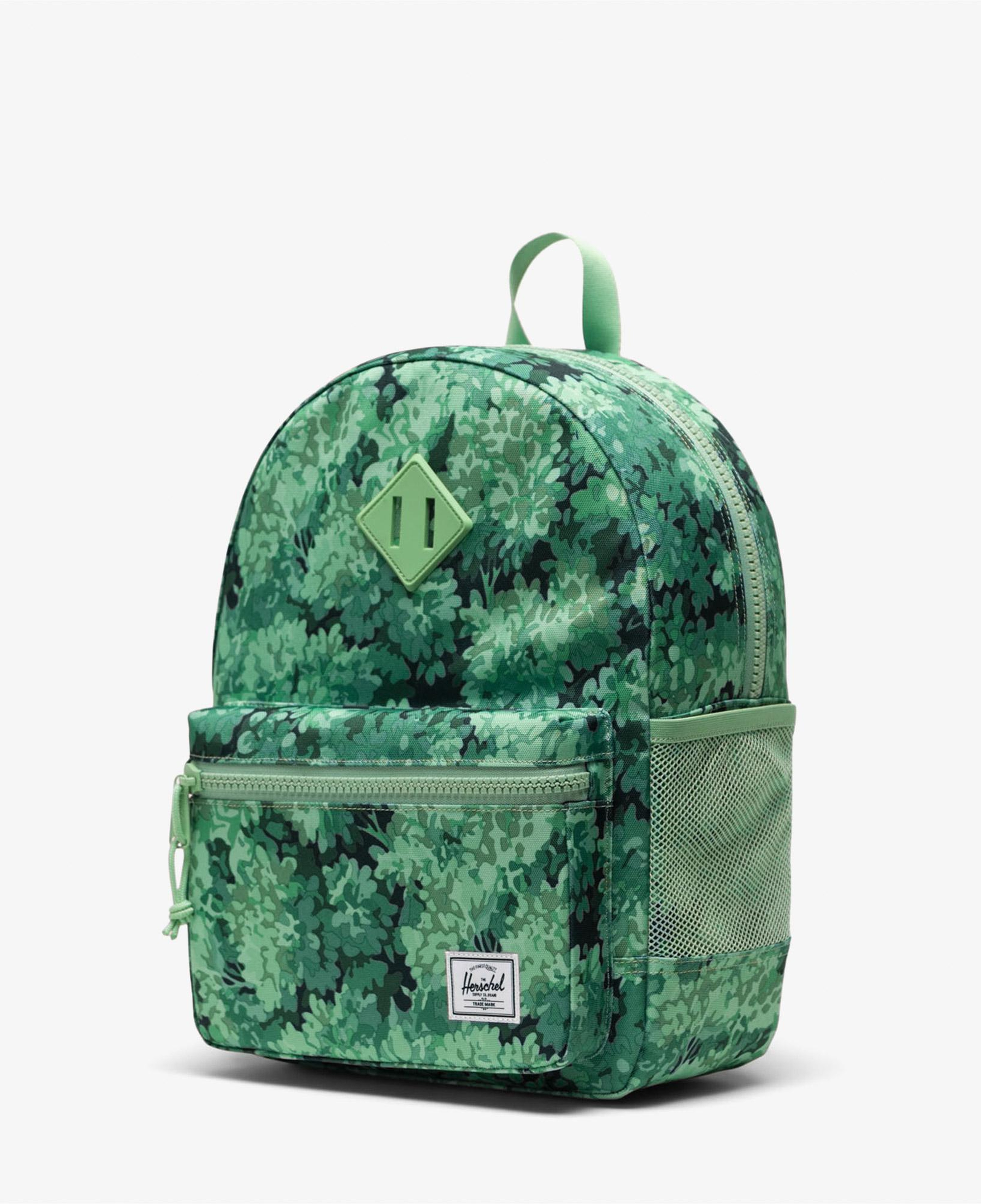 Herschel Heritage Printed Çocuk Yeşil Sırt Çantası