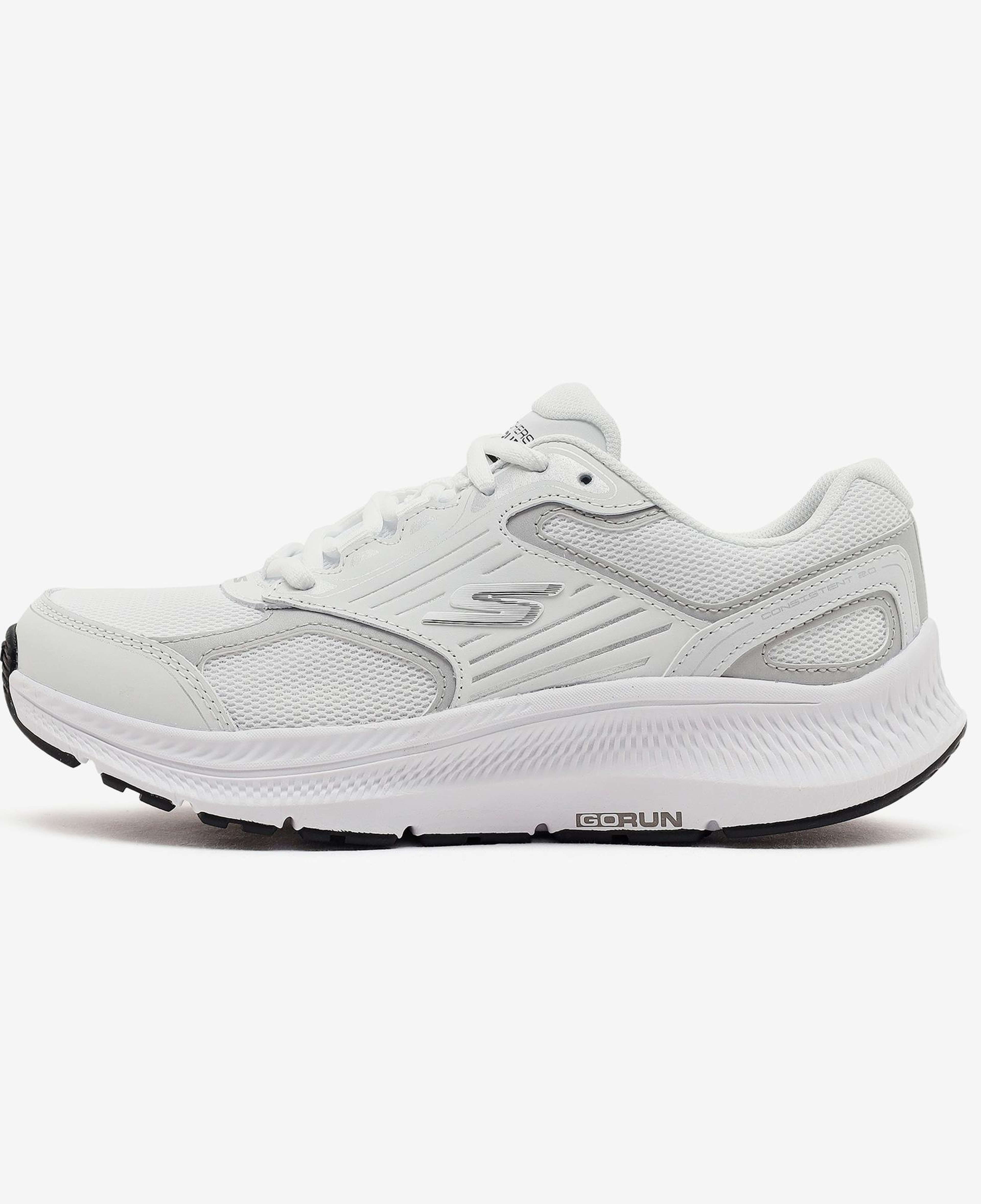 Skechers Go Run Consistent 2.0 Kadın Beyaz Koşu Ayakkabısı