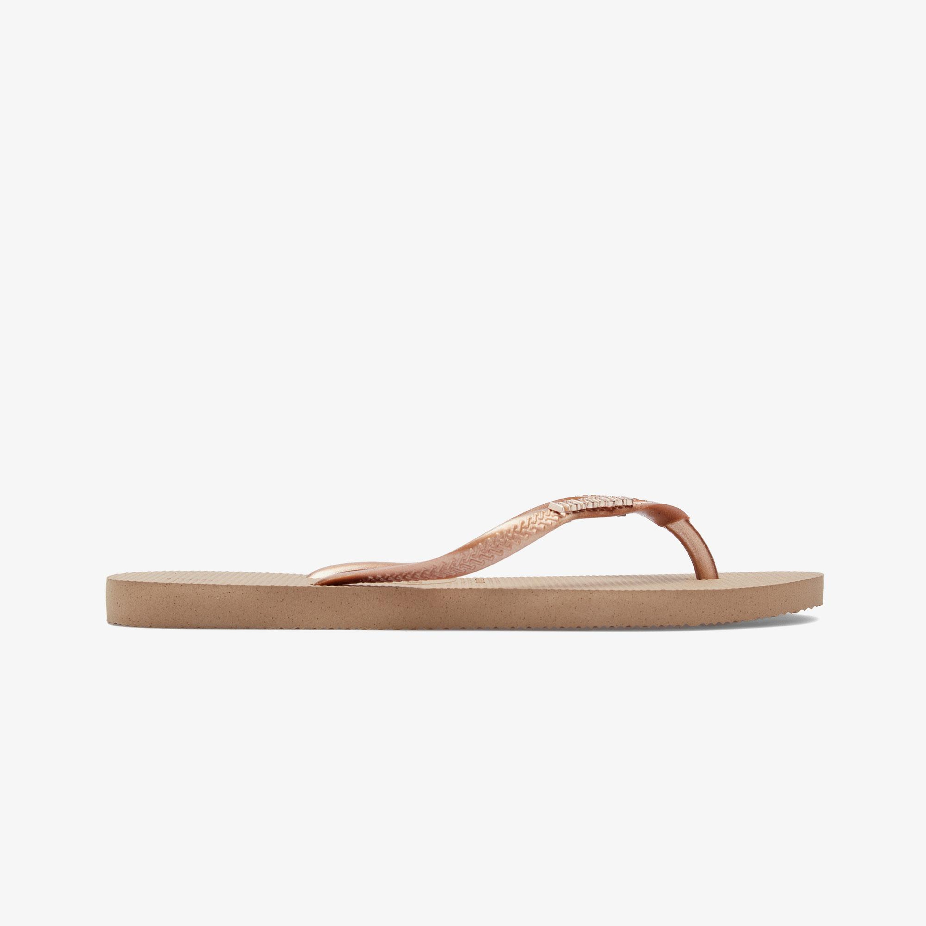 Havaianas Slim Logo Kadın Pembe Terlik