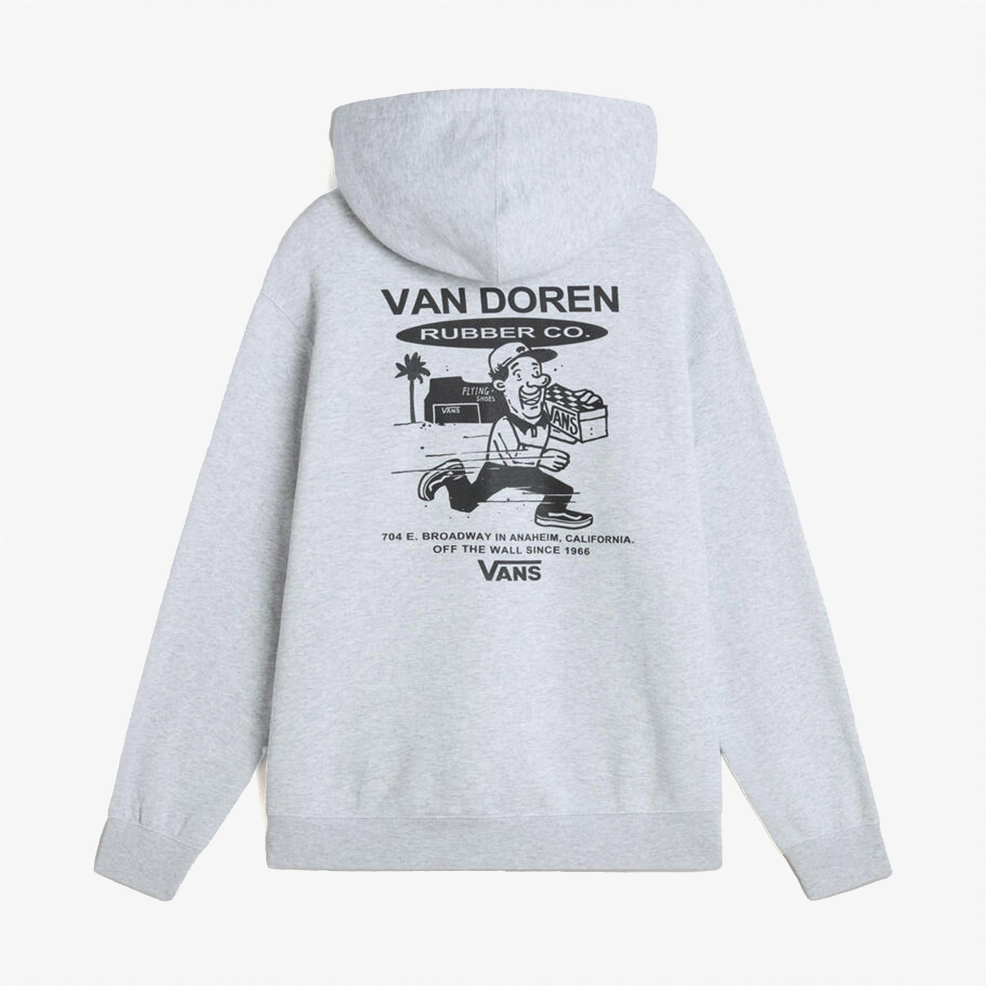 Vans Fun Gfx Loose Po Erkek Gri Sweatshirt