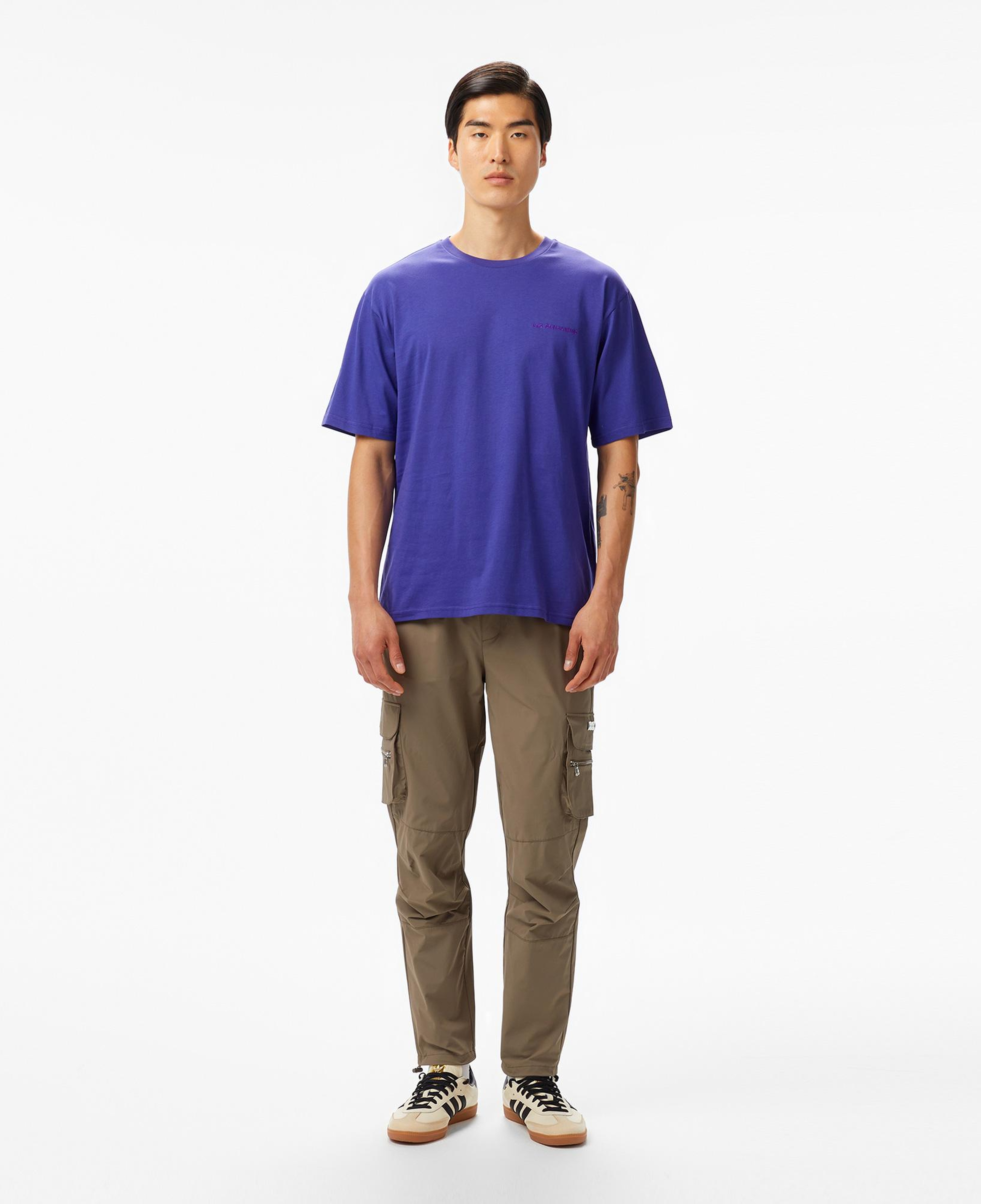Les Benjamins Essentials Erkek Mor T-Shirt