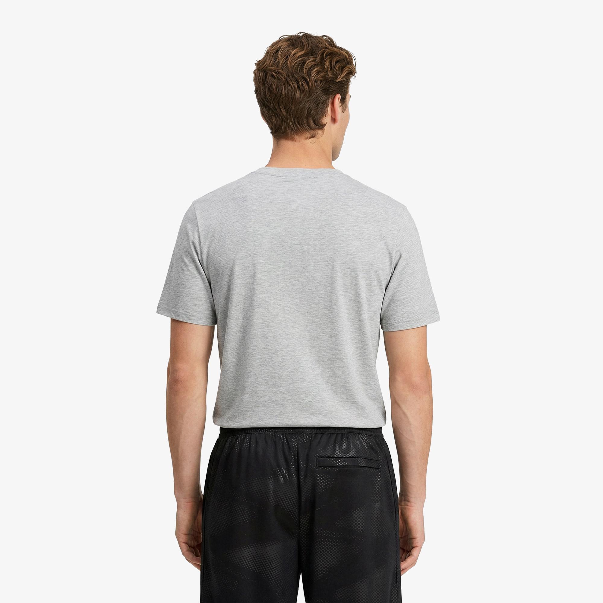 Puma Graphic 1 Erkek Gri Antrenman T-Shirt