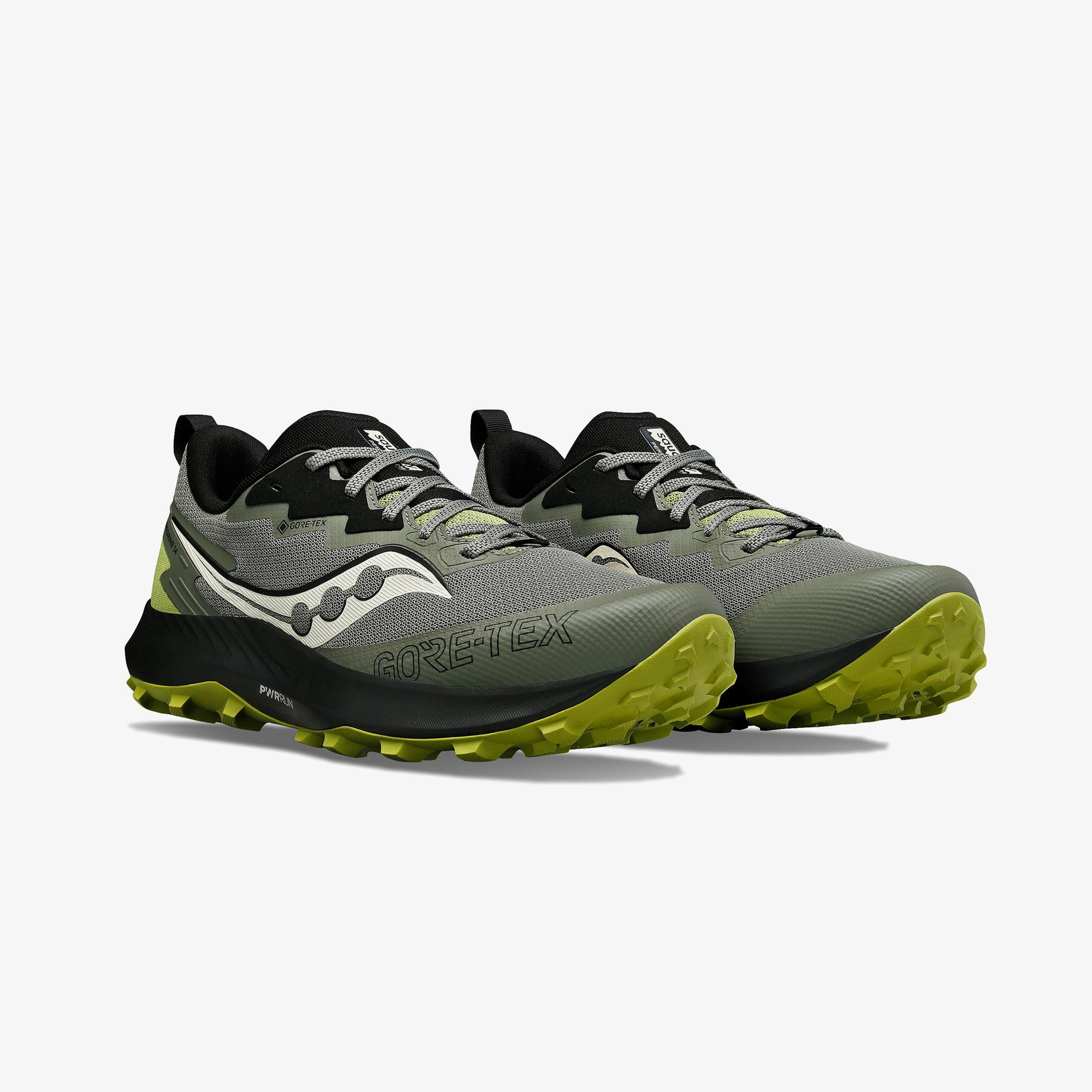 Saucony Peregrine 14 Gore-Tex Erkek Gri Spor Ayakkabı
