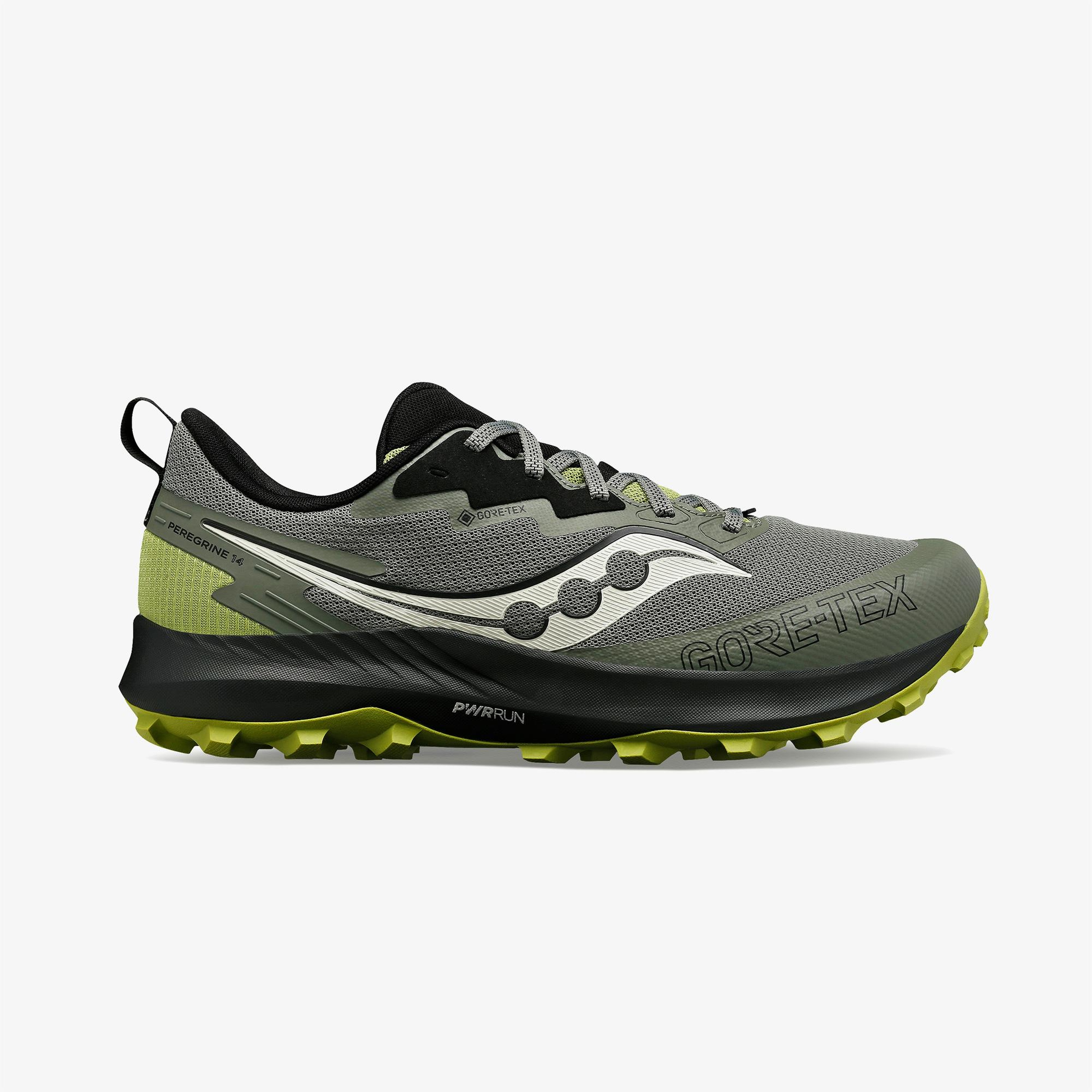 Saucony Peregrine 14 Gore-Tex Erkek Gri Spor Ayakkabı