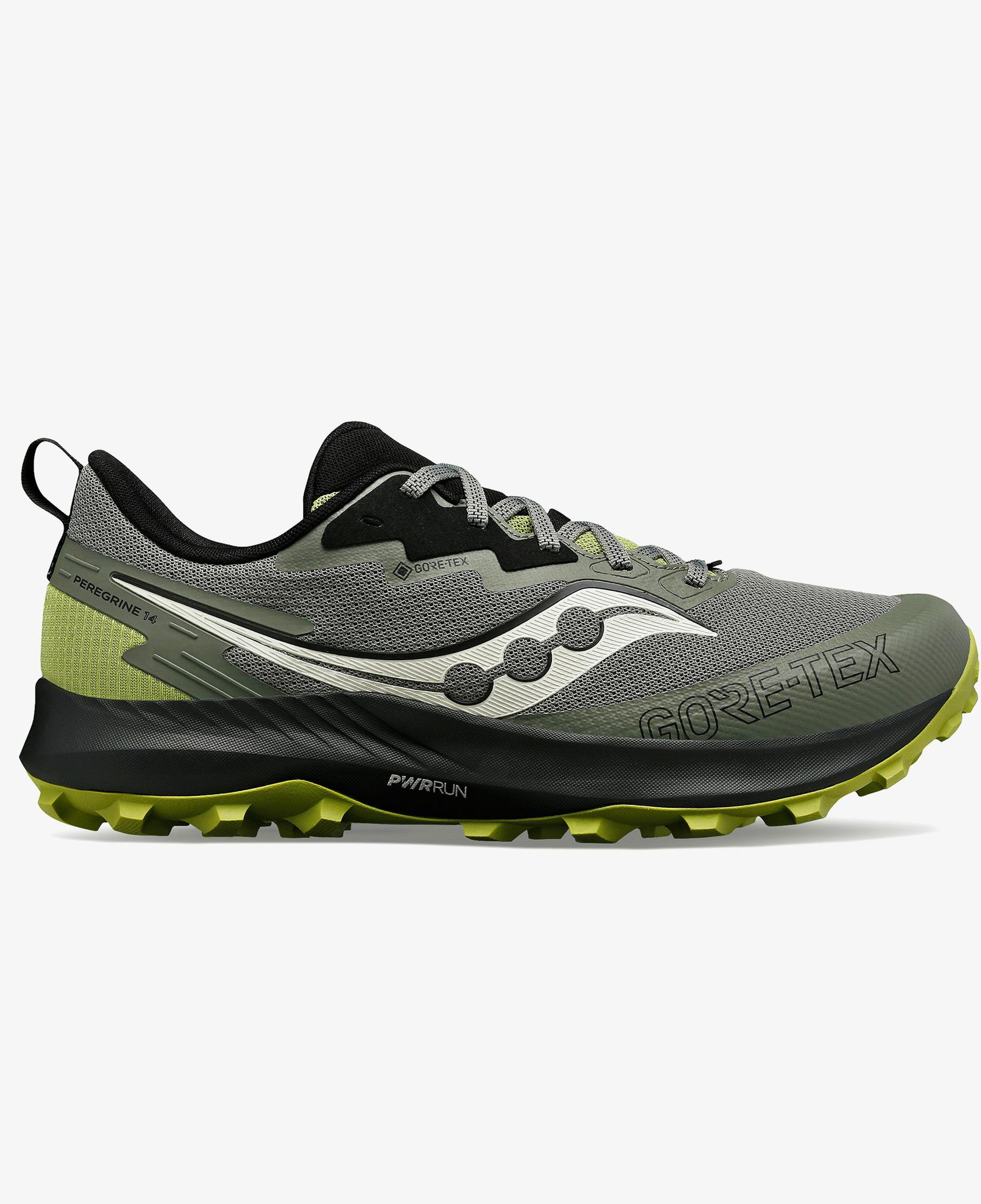 Saucony Peregrine 14 Gore-Tex Erkek Gri Spor Ayakkabı