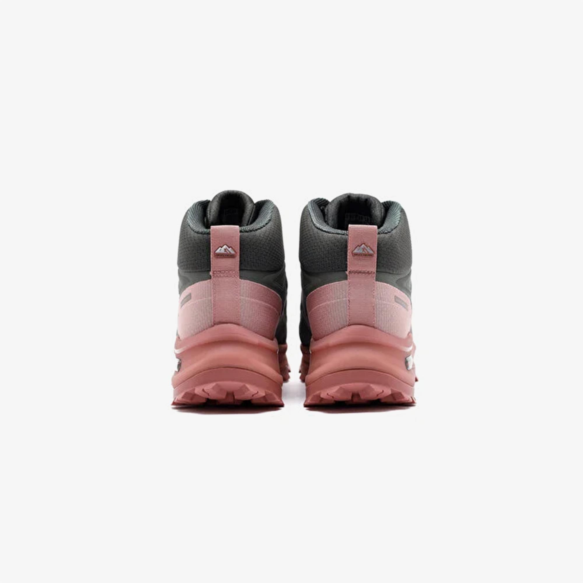 Skechers Max Protect Legacy - Weekend Getaway Kadın Gri Pembe Outdoor Bot