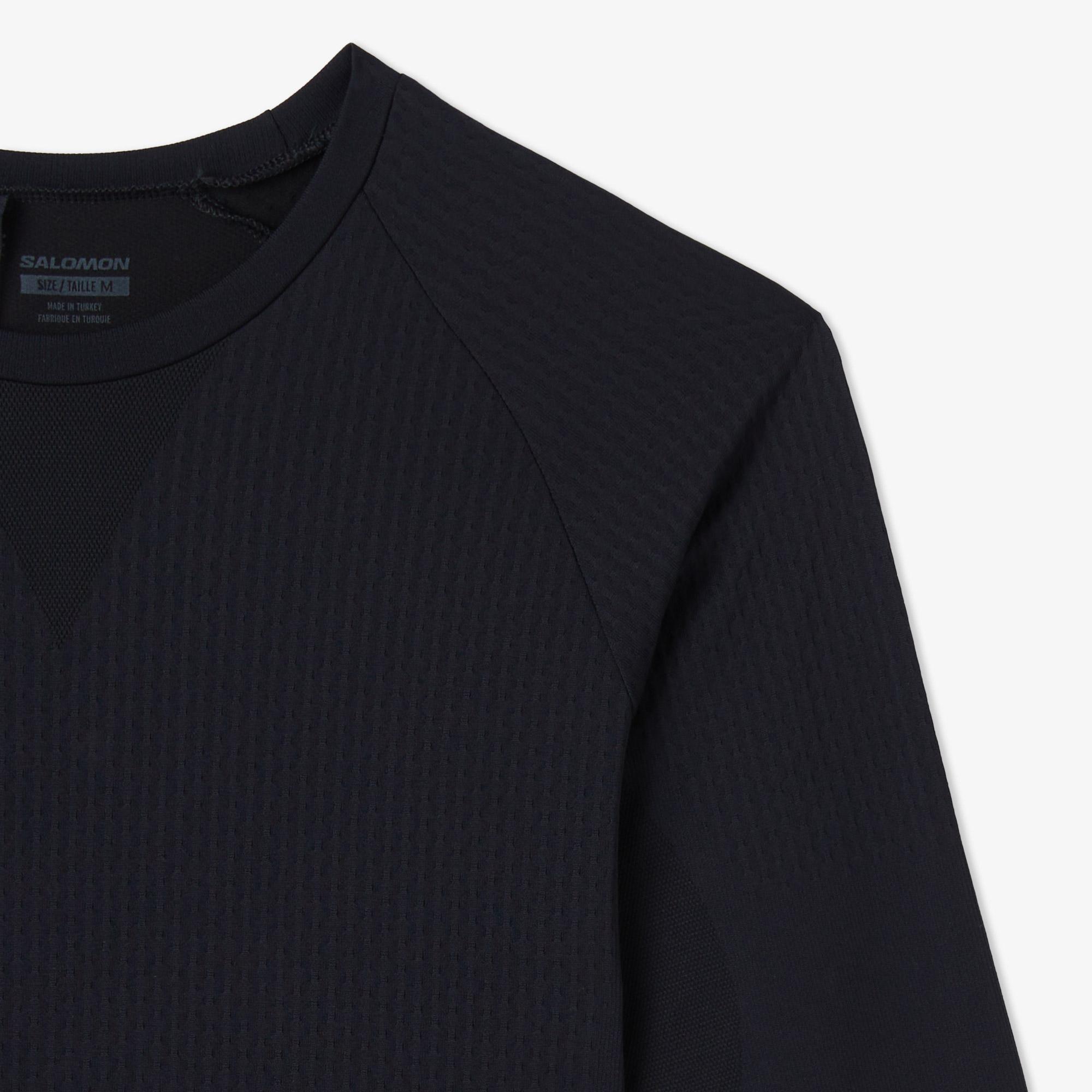 Salomon Sense Aura Kadın Siyah Koşu T-Shirt