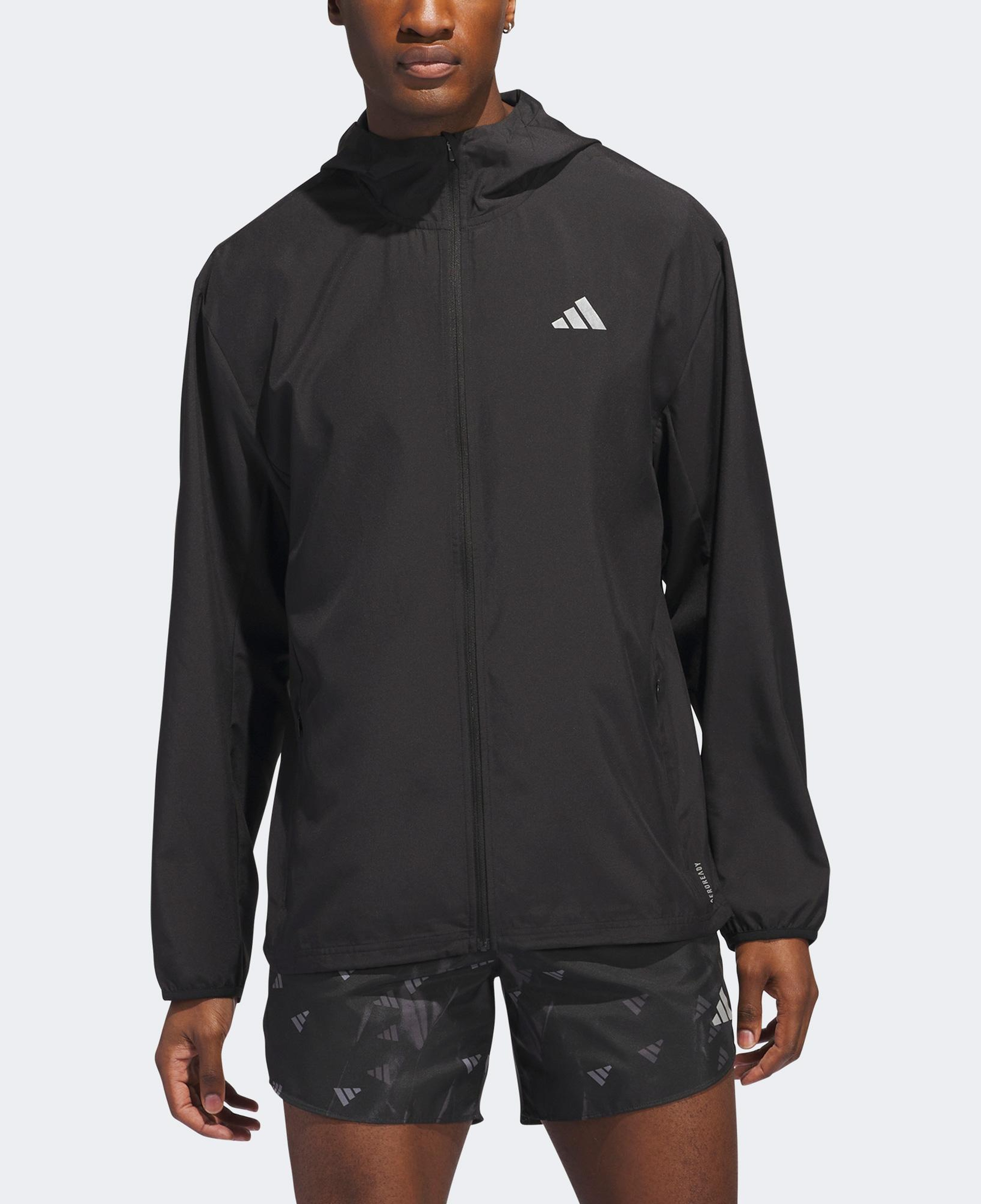 adidas Run It Jacket Erkek Siyah Koşu Ceketi