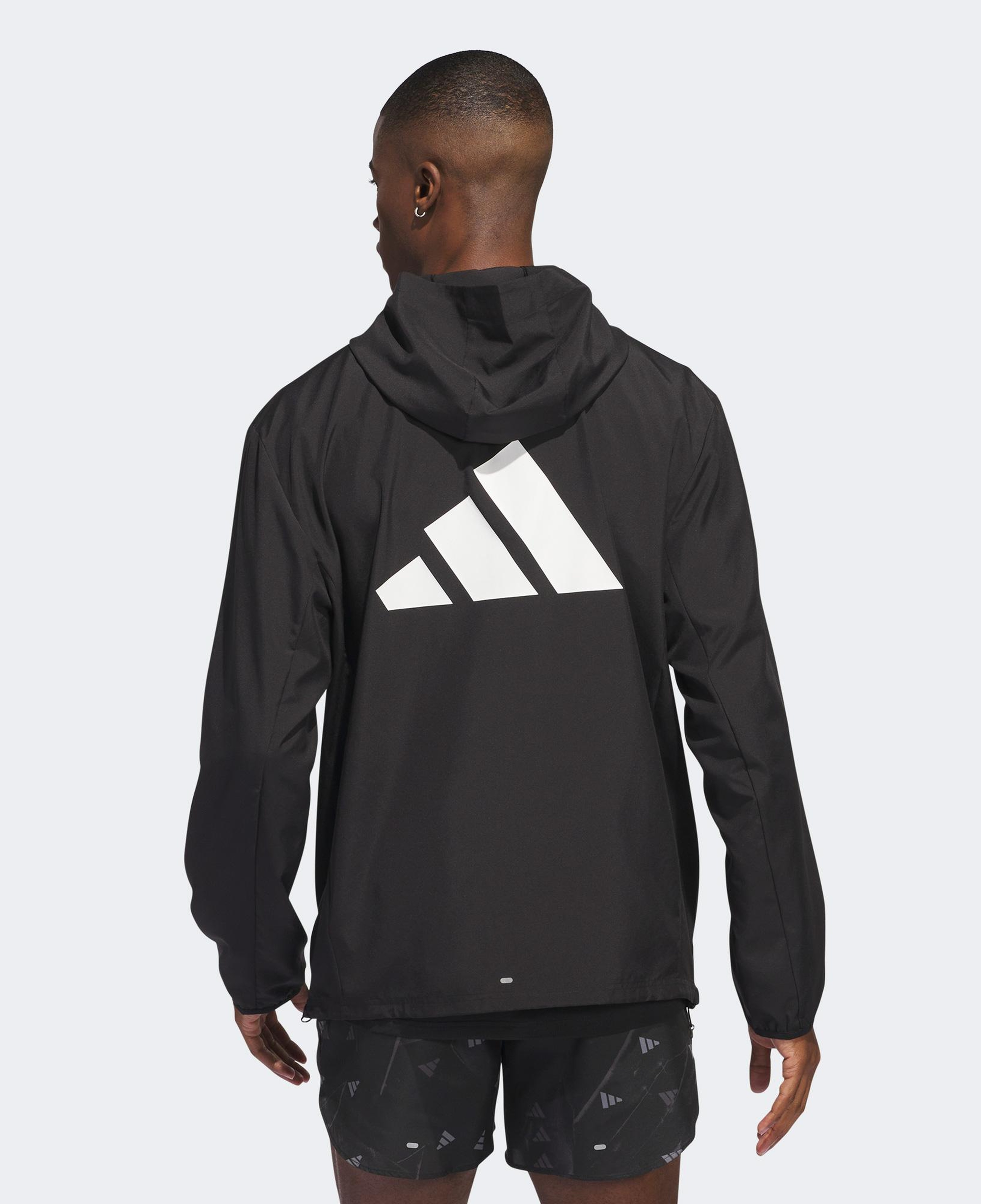 adidas Run It Jacket Erkek Siyah Koşu Ceketi