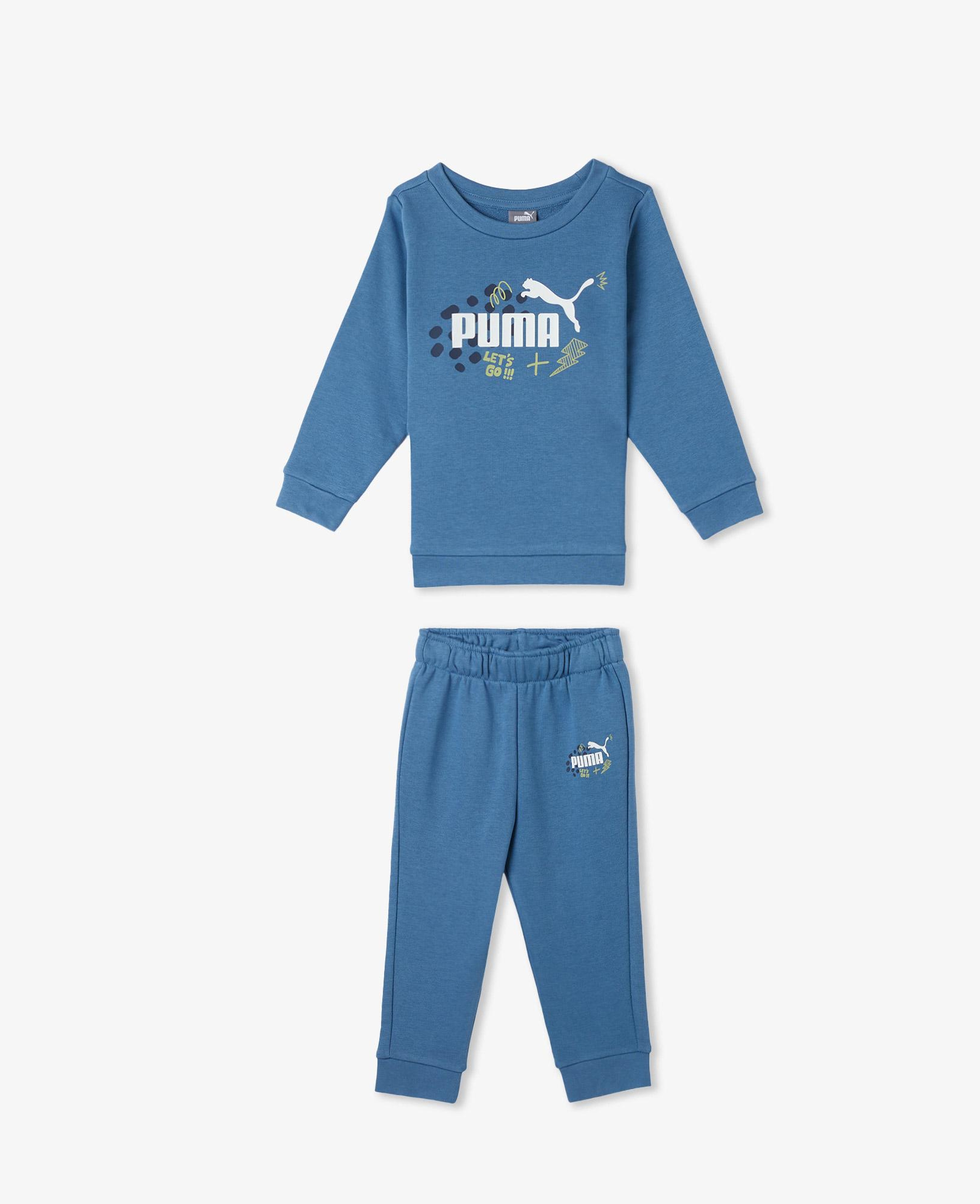 Puma Boxy Çocuk Mavi Eşofman Takımı
